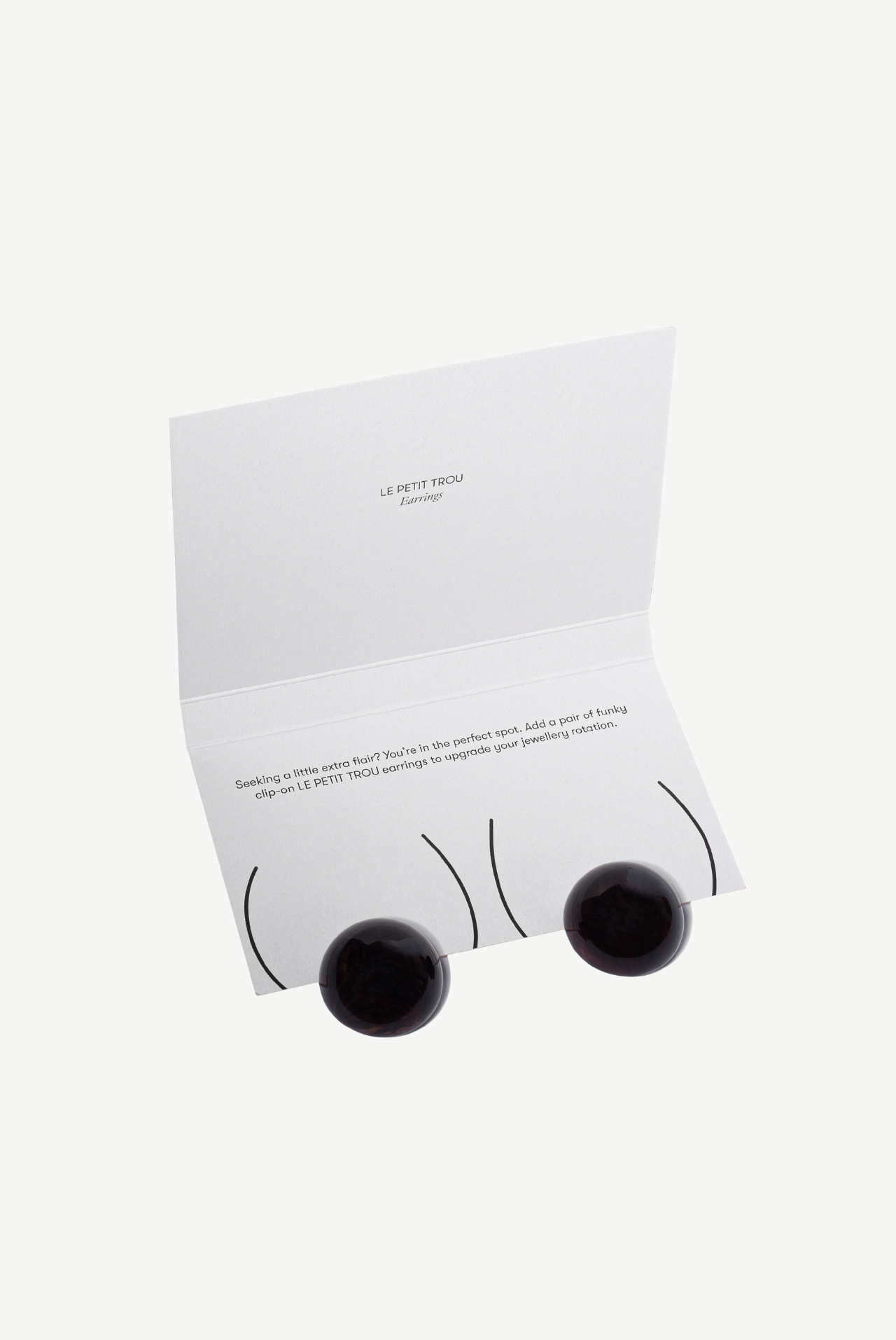 ROUND Clip-on Earrings