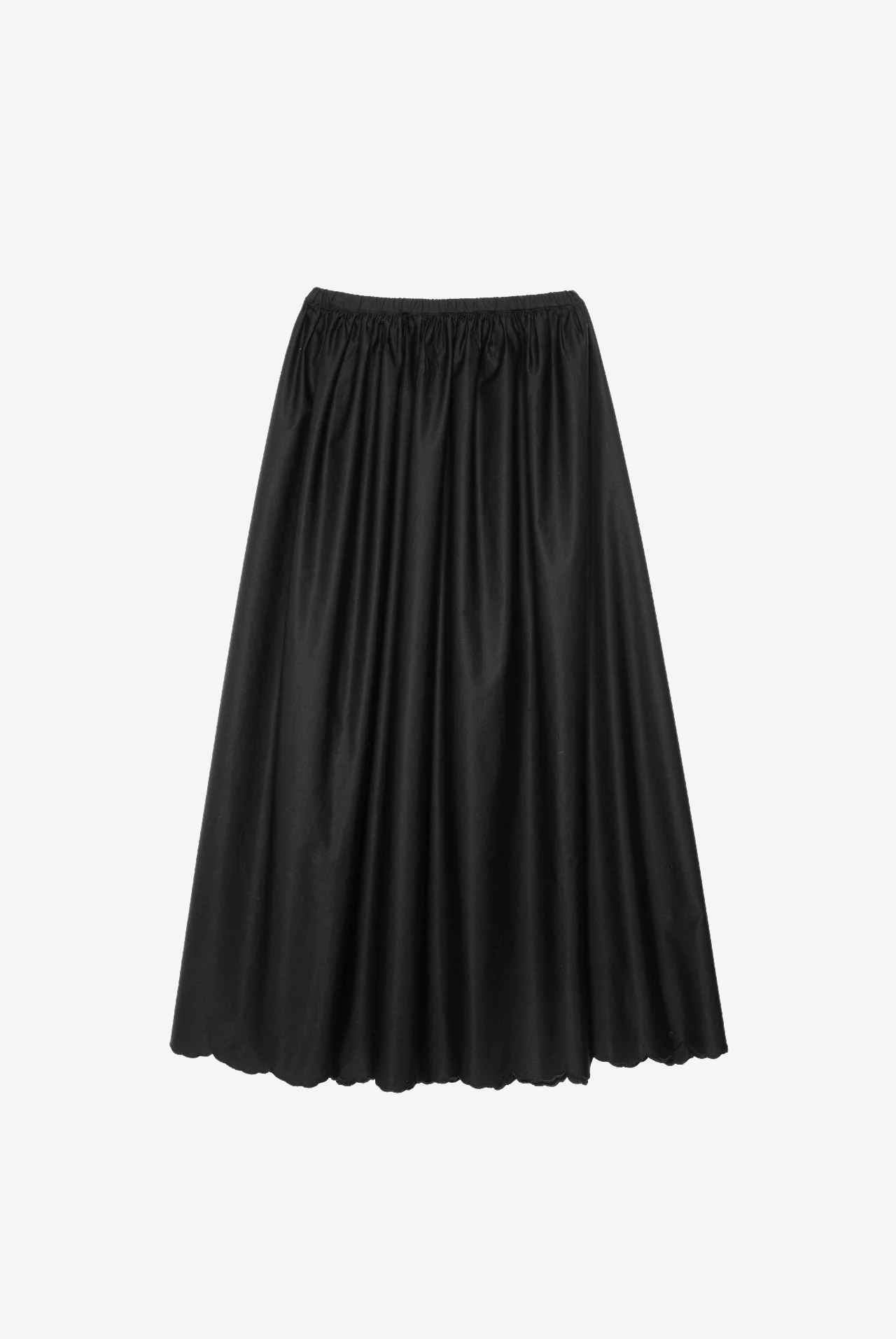 Francisco Skirt with detachable peplum - black
