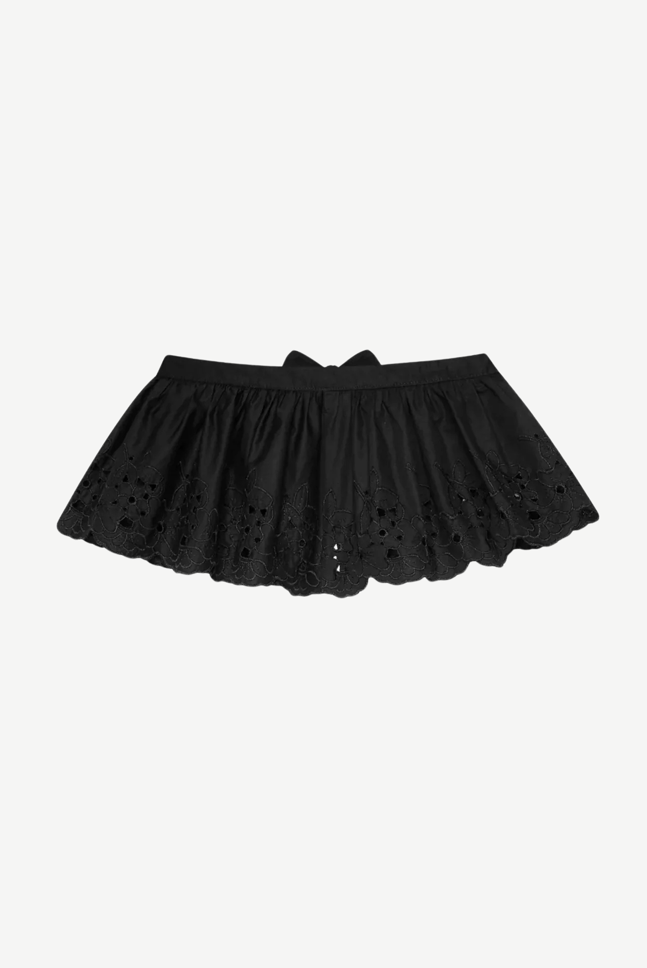 Francisco Skirt with detachable peplum - black