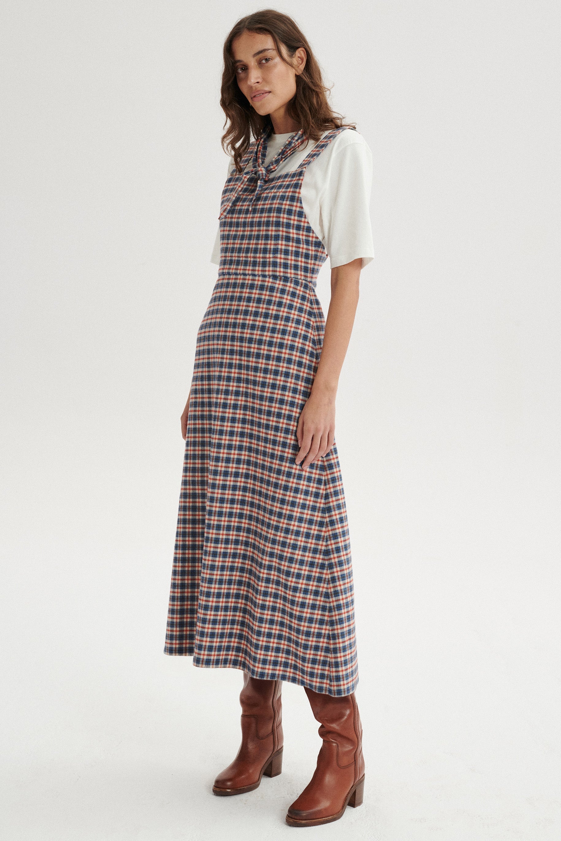 Eliott Checked Dress
