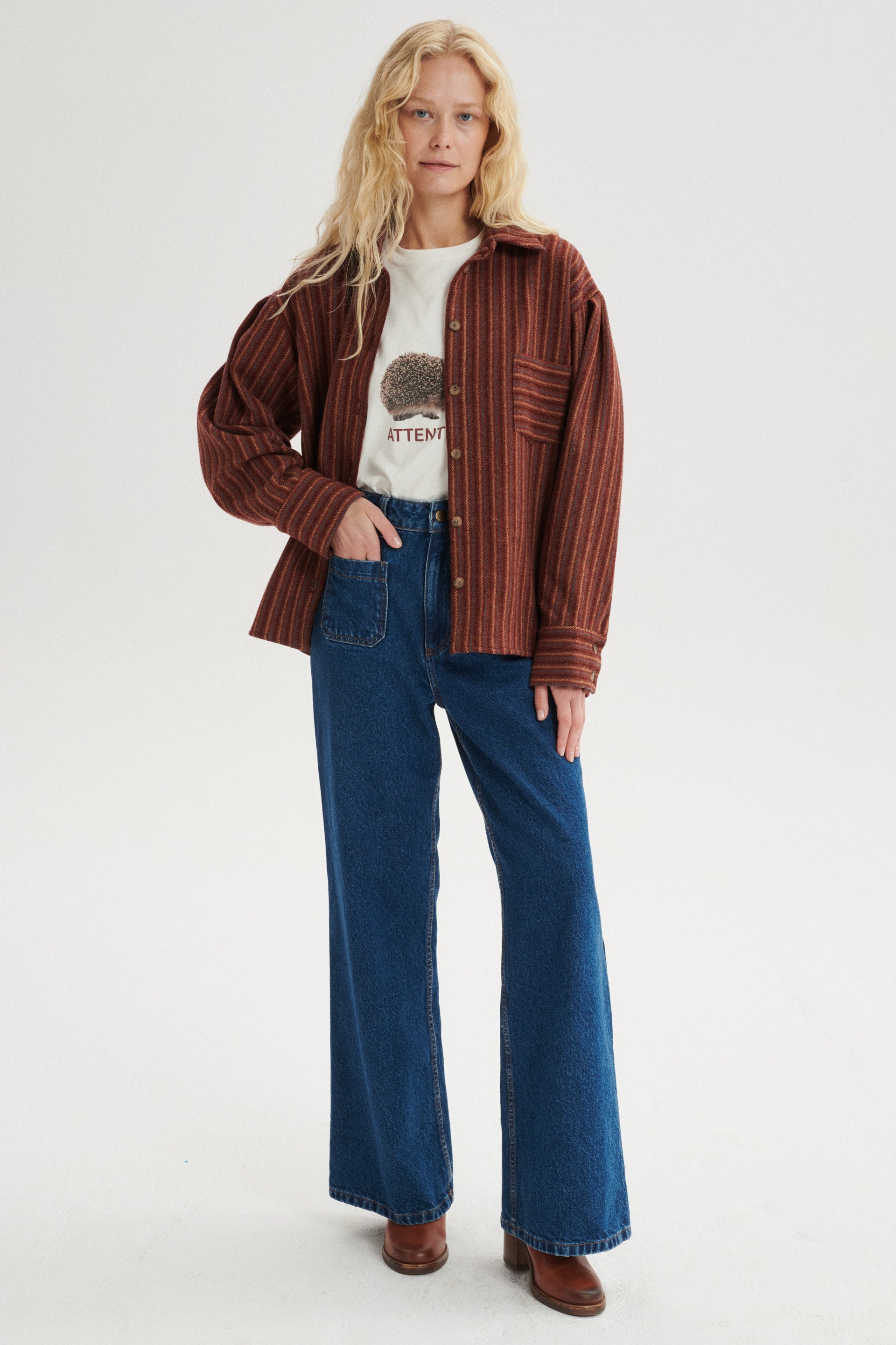 Fernand Wool Shirt With Lining