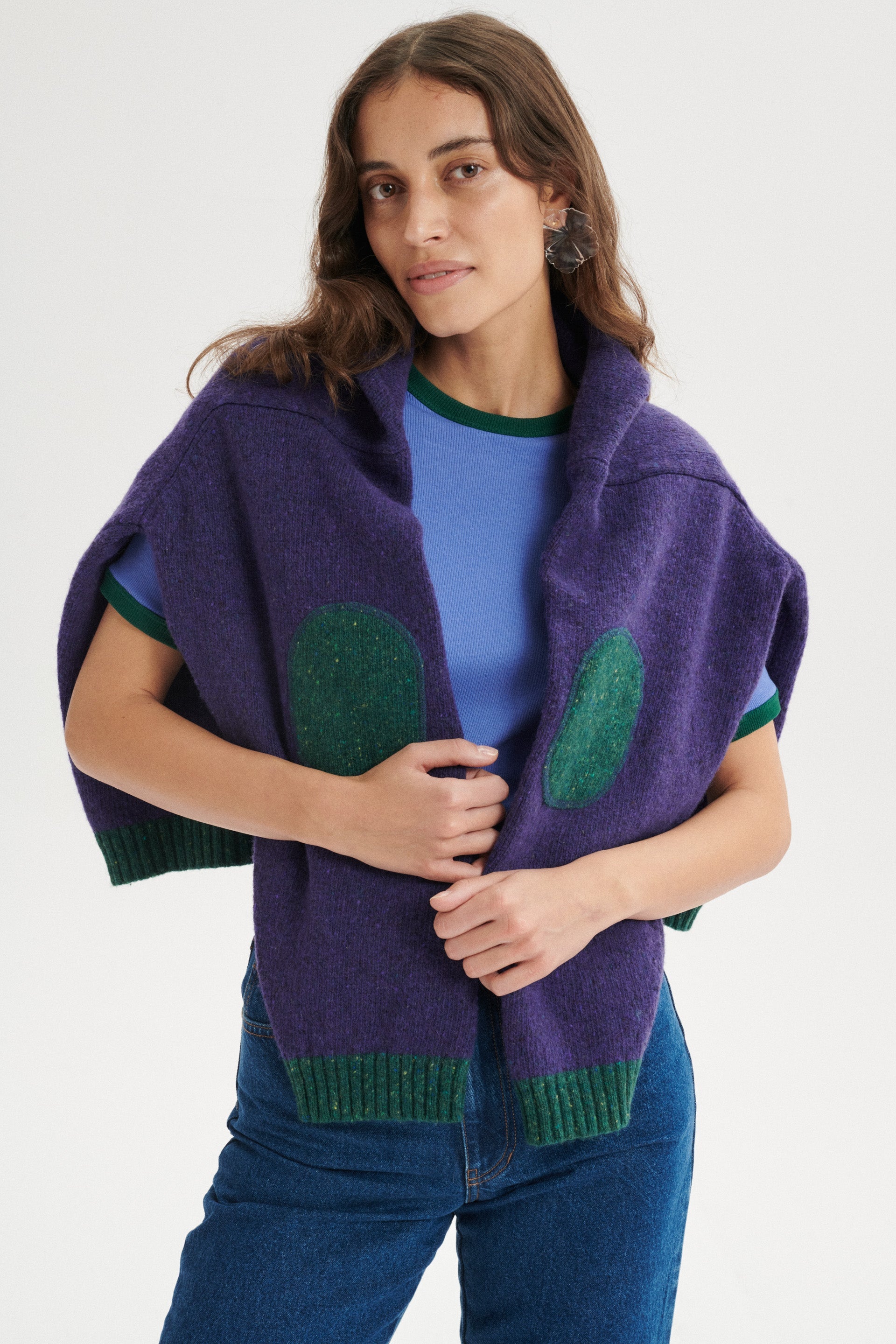 Olivier Oversize Sweater with Belt