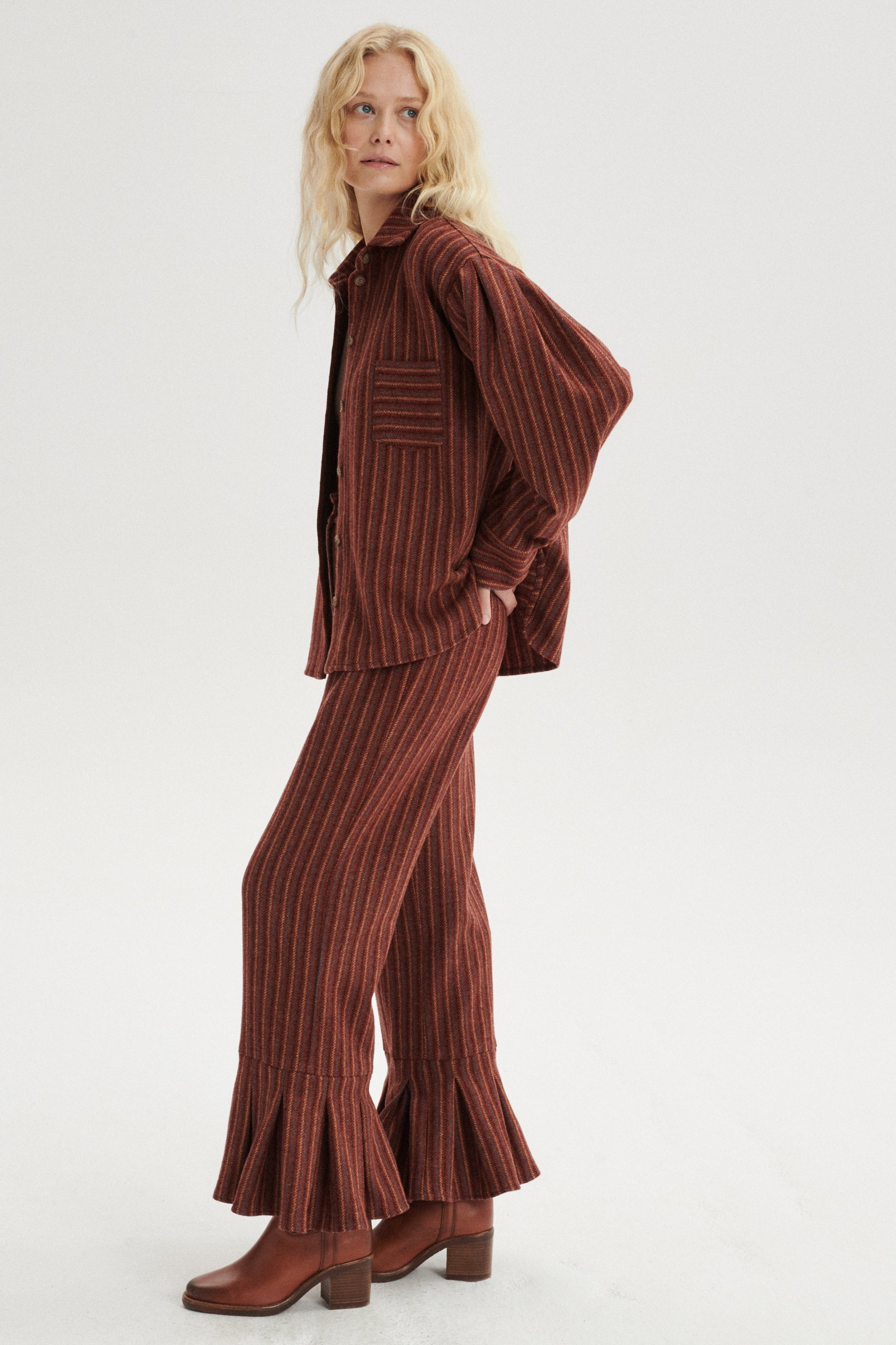 Fernand Wool Shirt With Lining