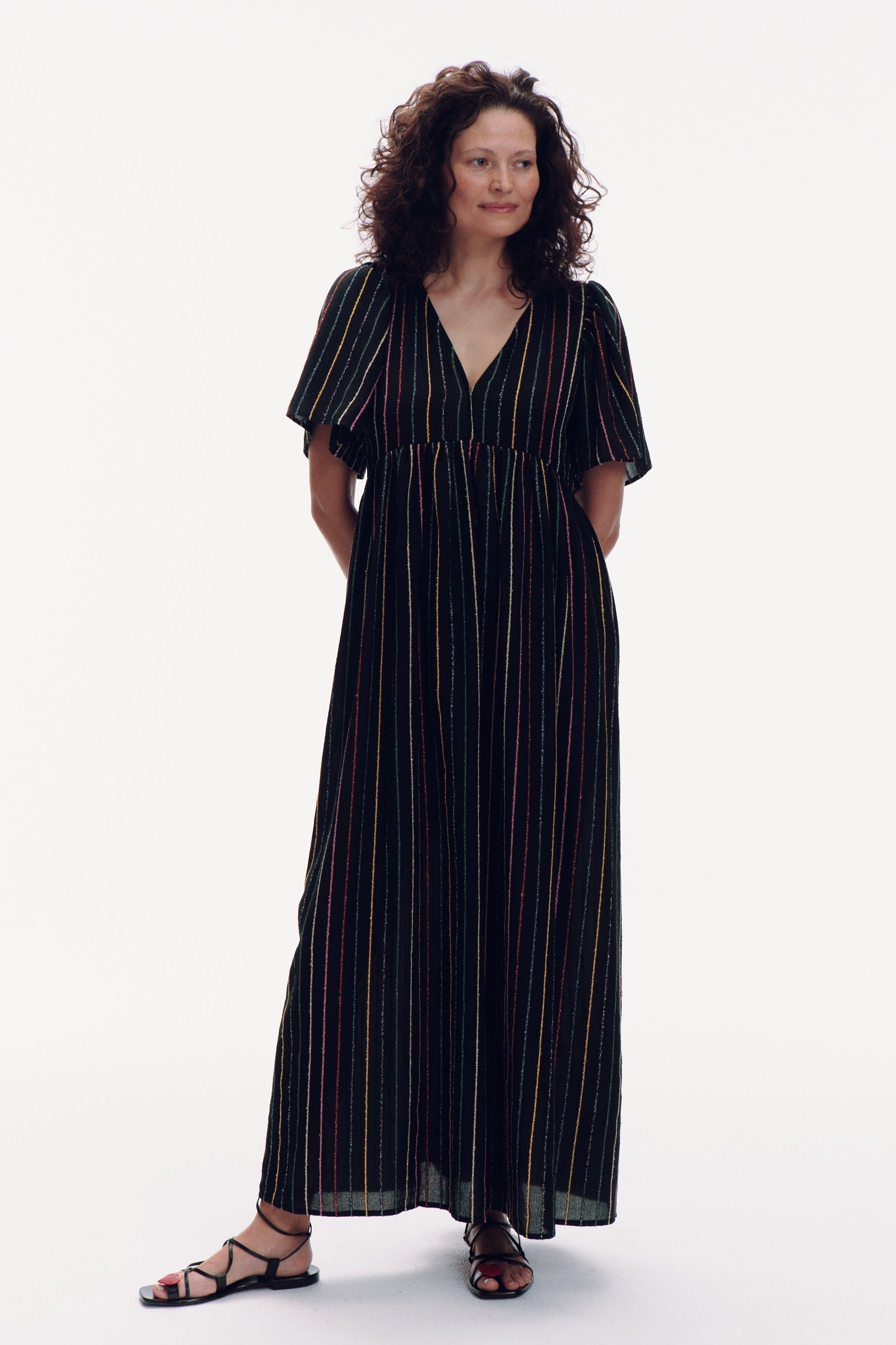 Istress Dress - stripes