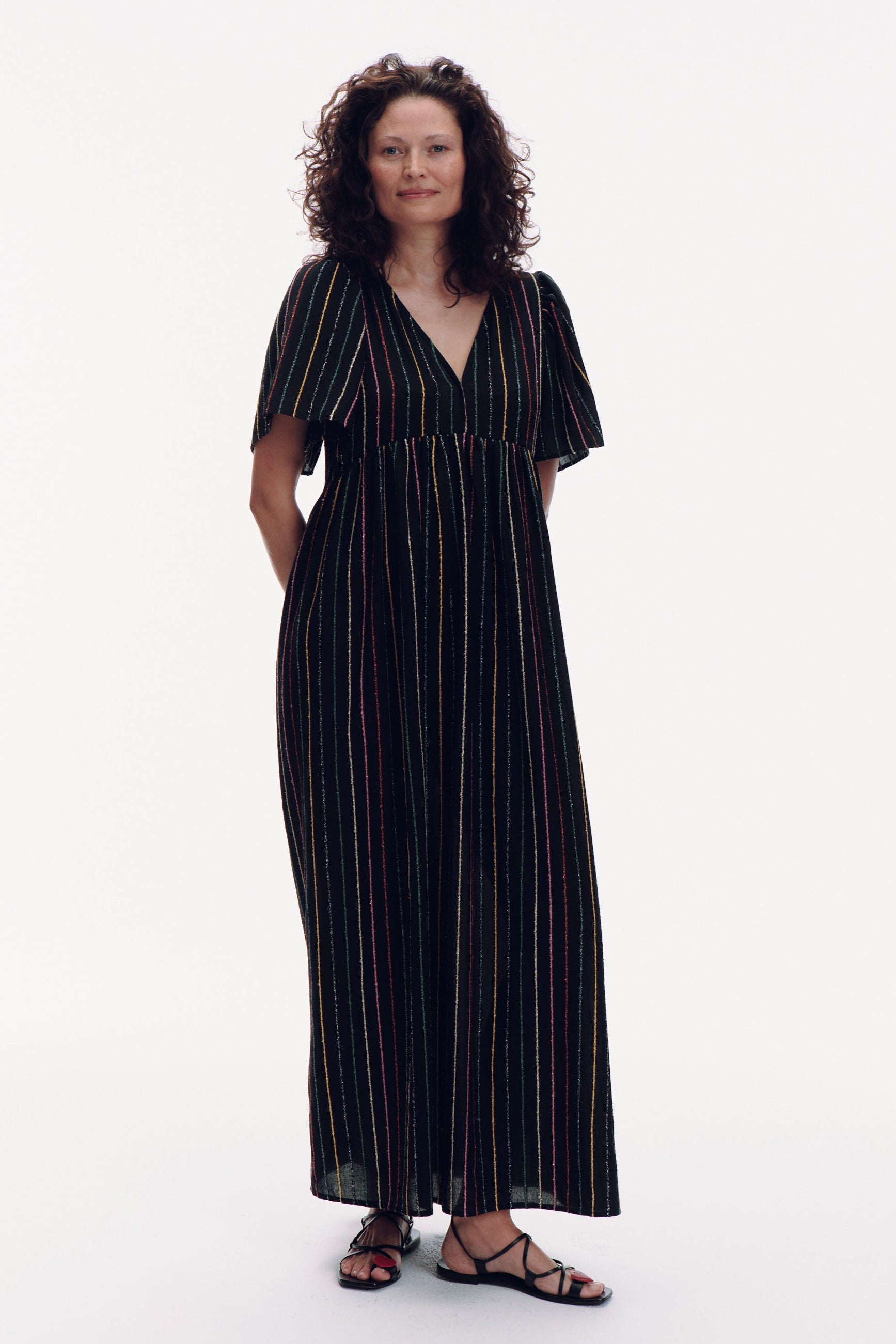 Istress Dress - stripes