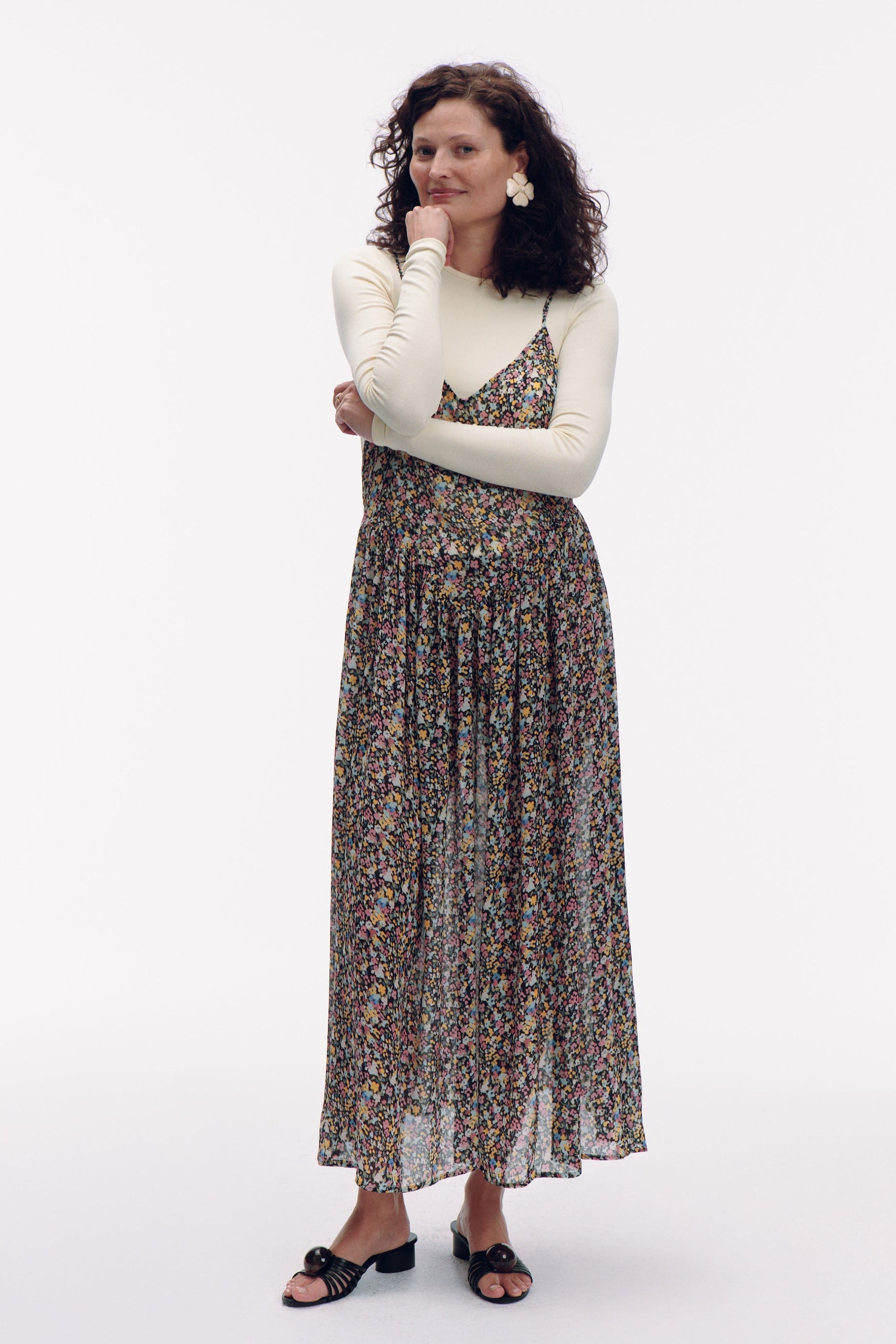 Roche Dress - flowers