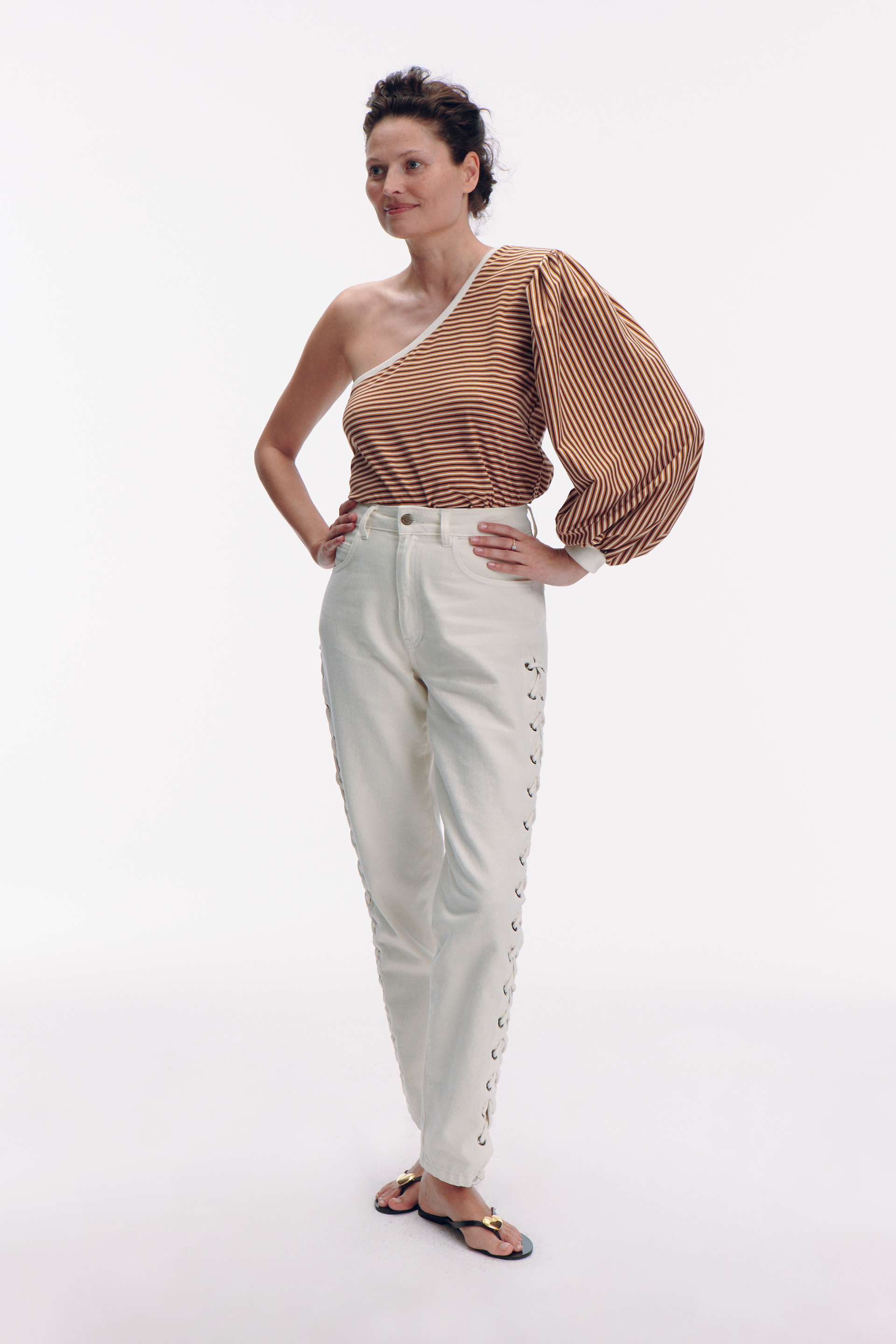 Perez One Shoulder Longsleeve