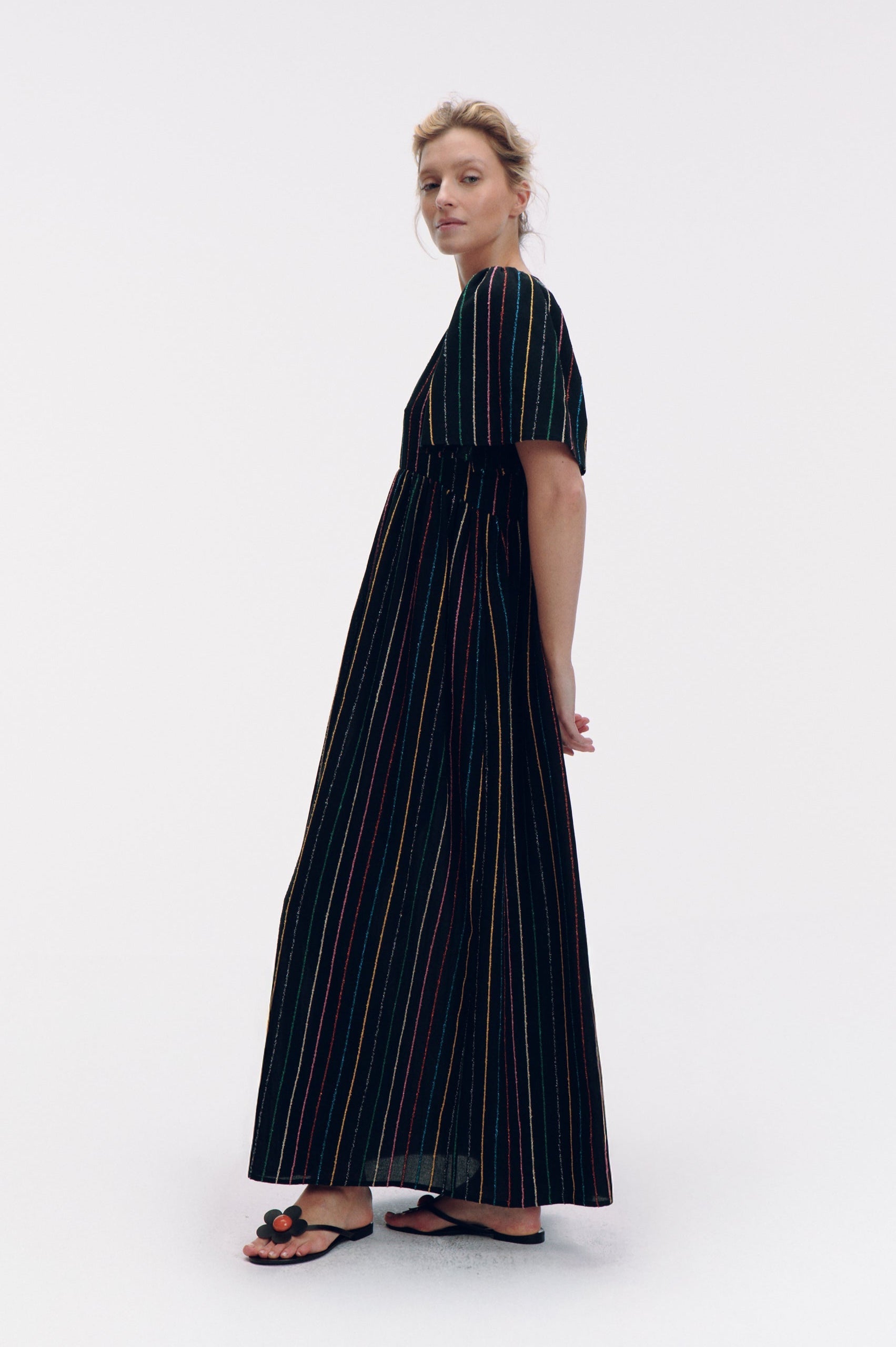 Istress Dress - stripes