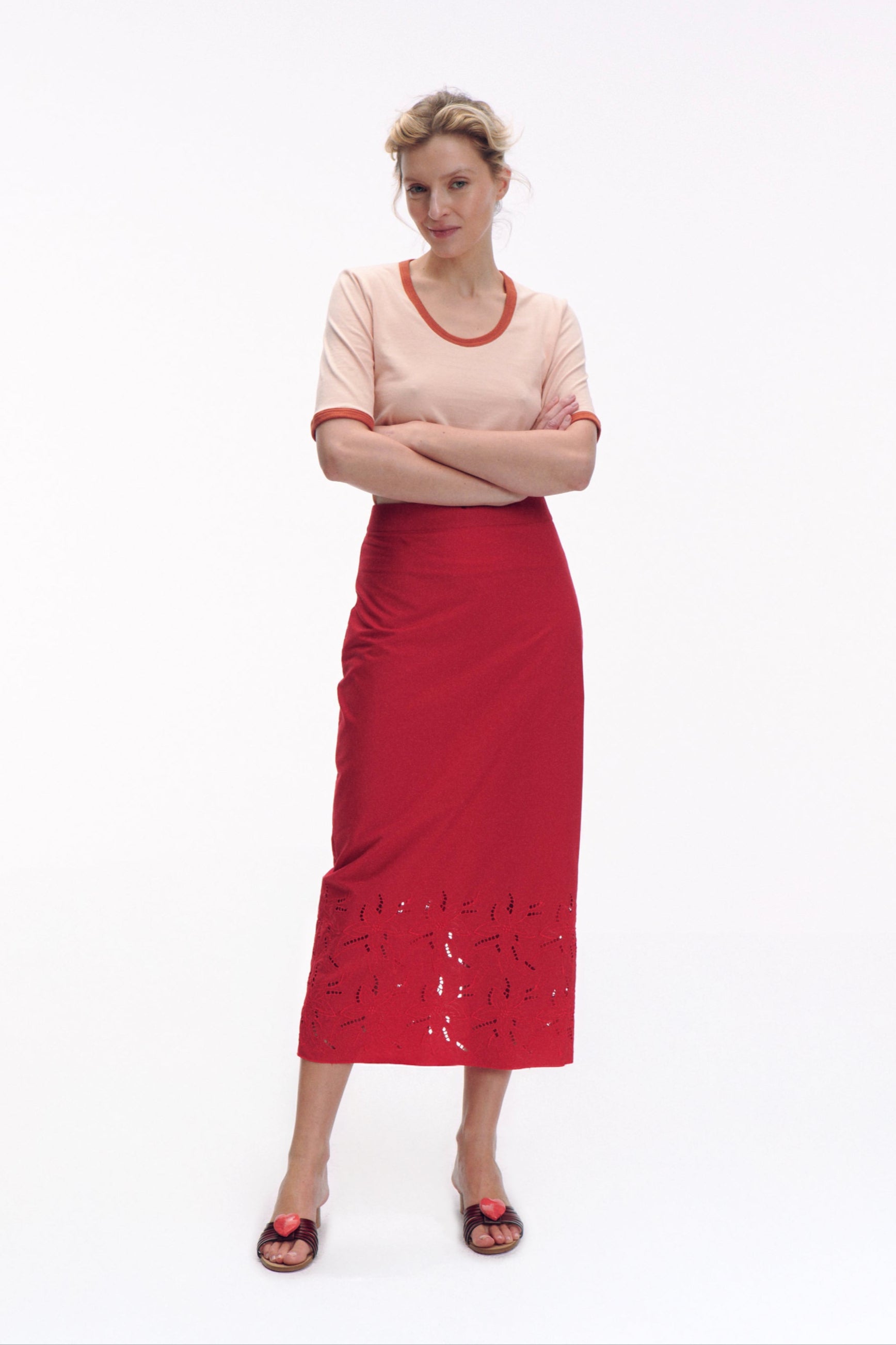 Lionel Skirt - red