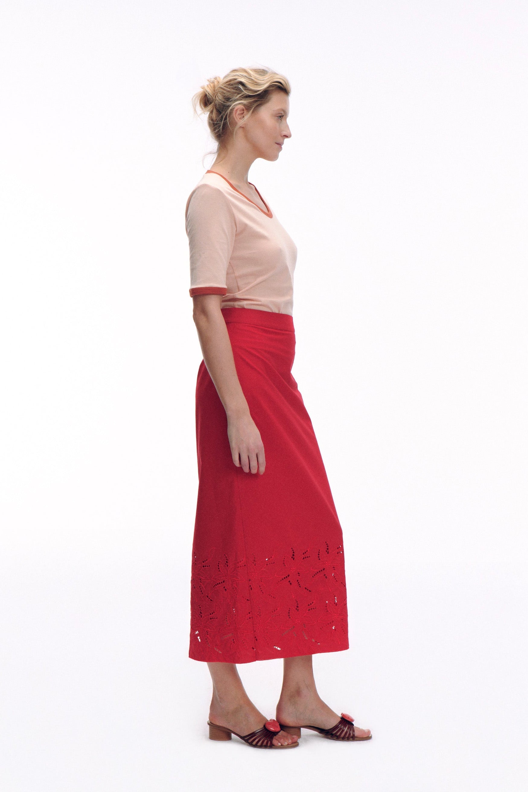 Lionel Skirt - red