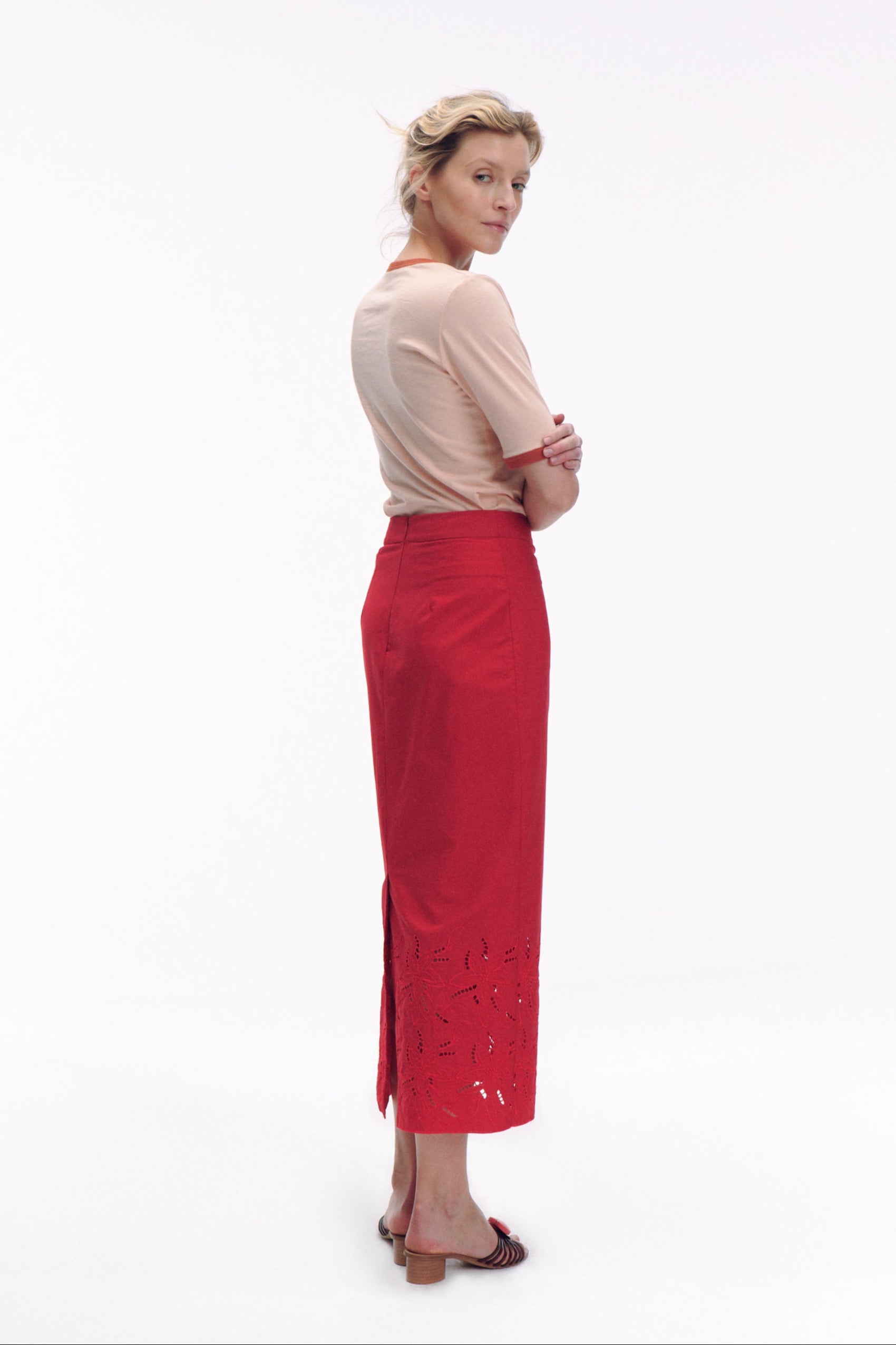 Lionel Skirt - red