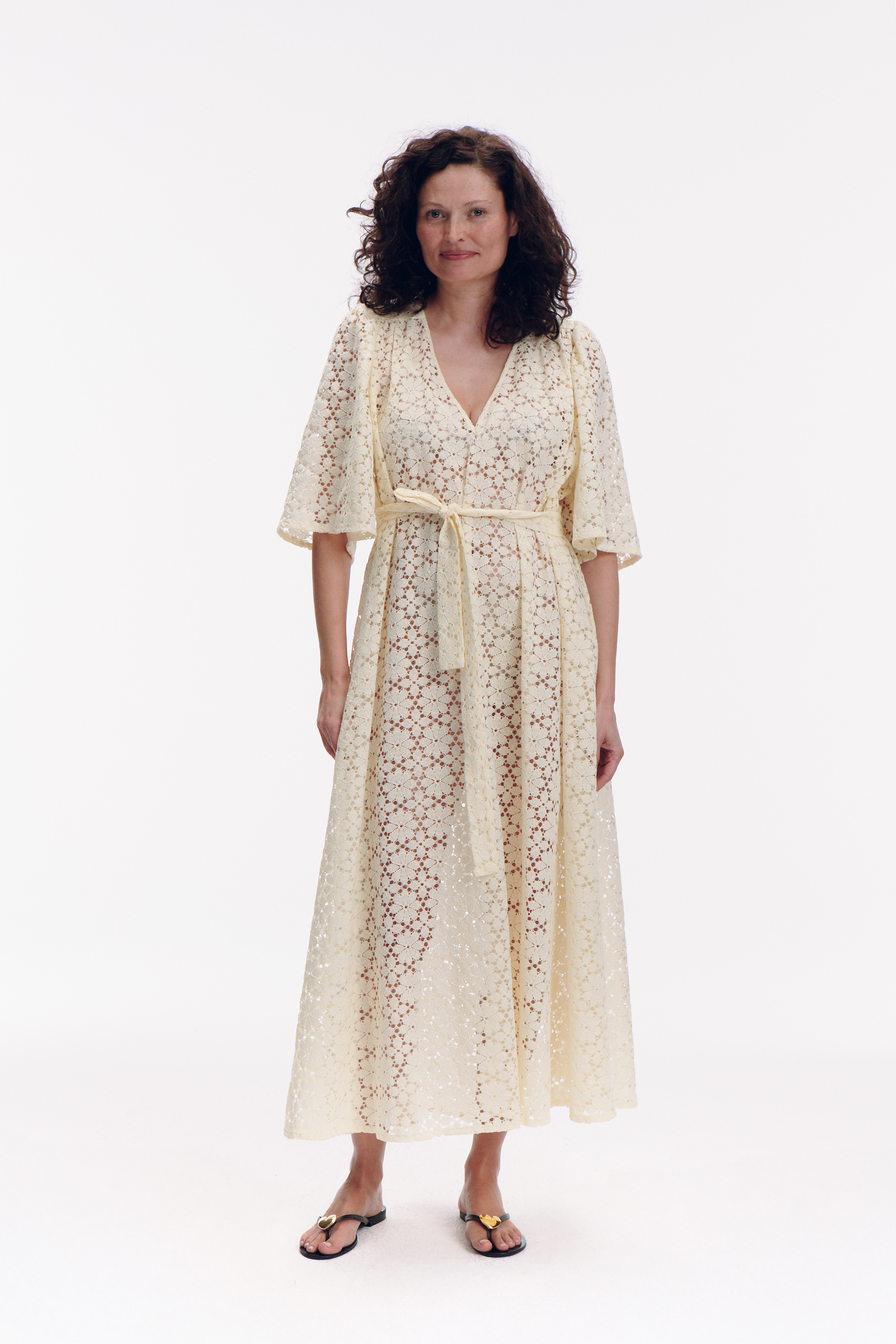Lou Dress - ecru