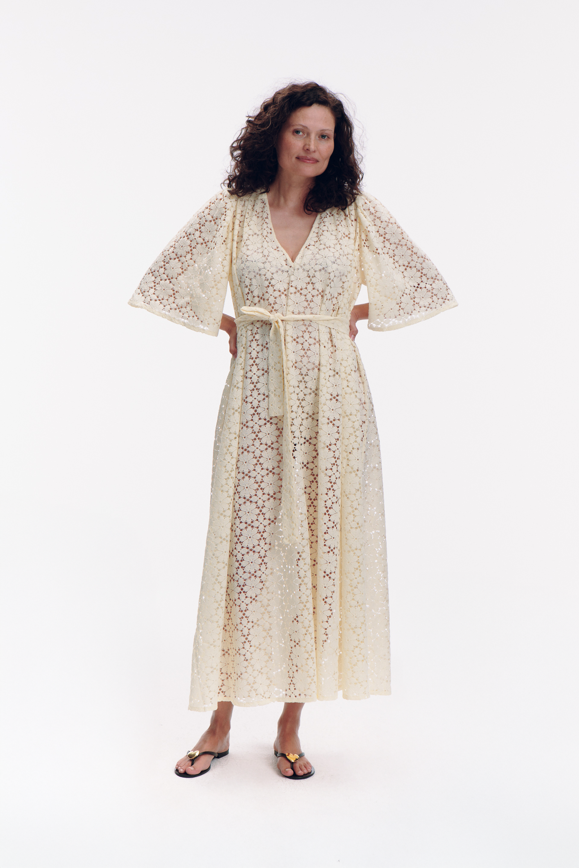 Lou Dress - ecru