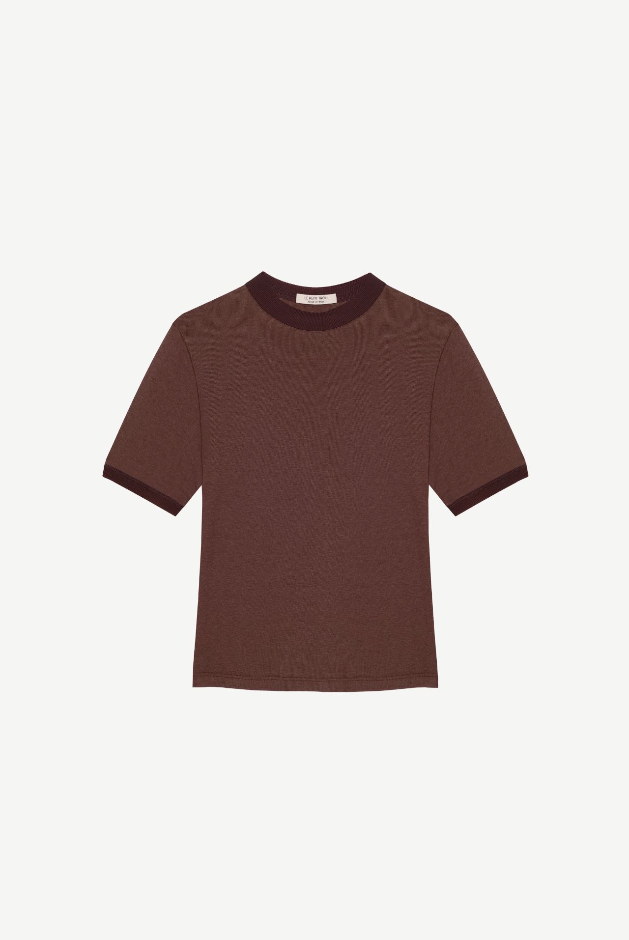 Mac T-shirt With Chunky Collar