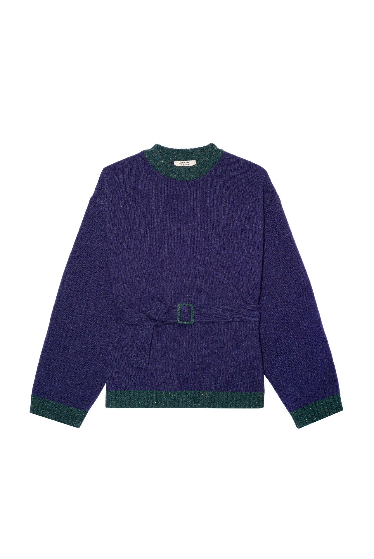 Olivier Oversize Sweater with Belt