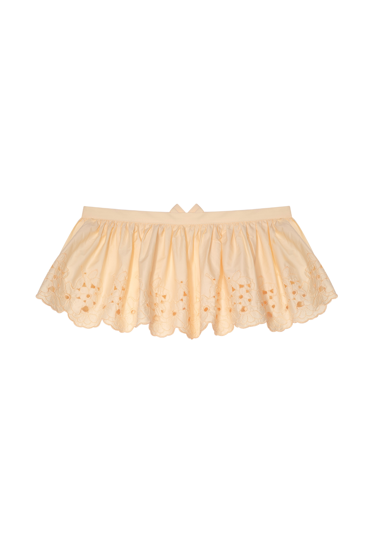 Francisco Skirt with detachable peplum - yellow