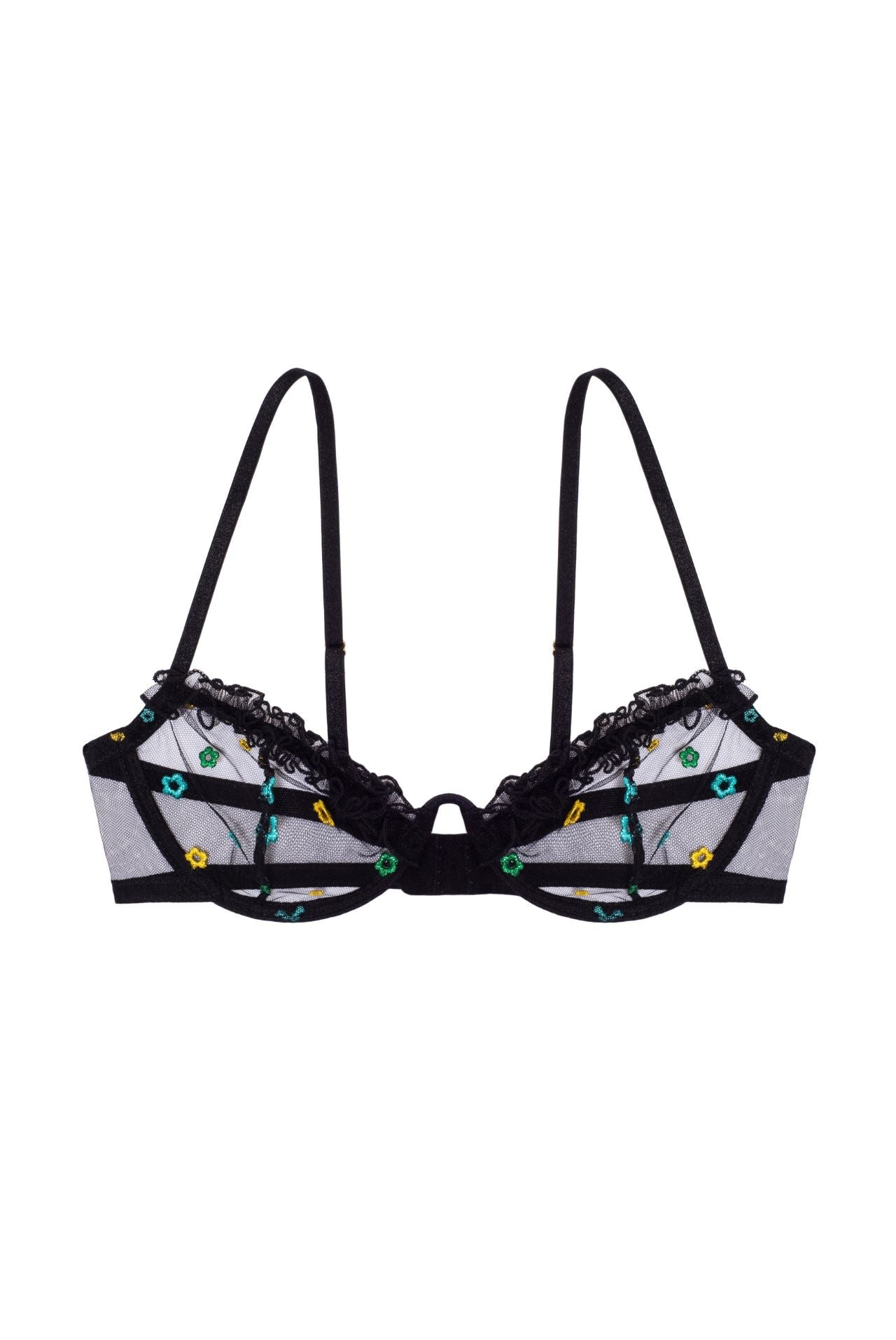JARDIN Underwire Bra with Frills