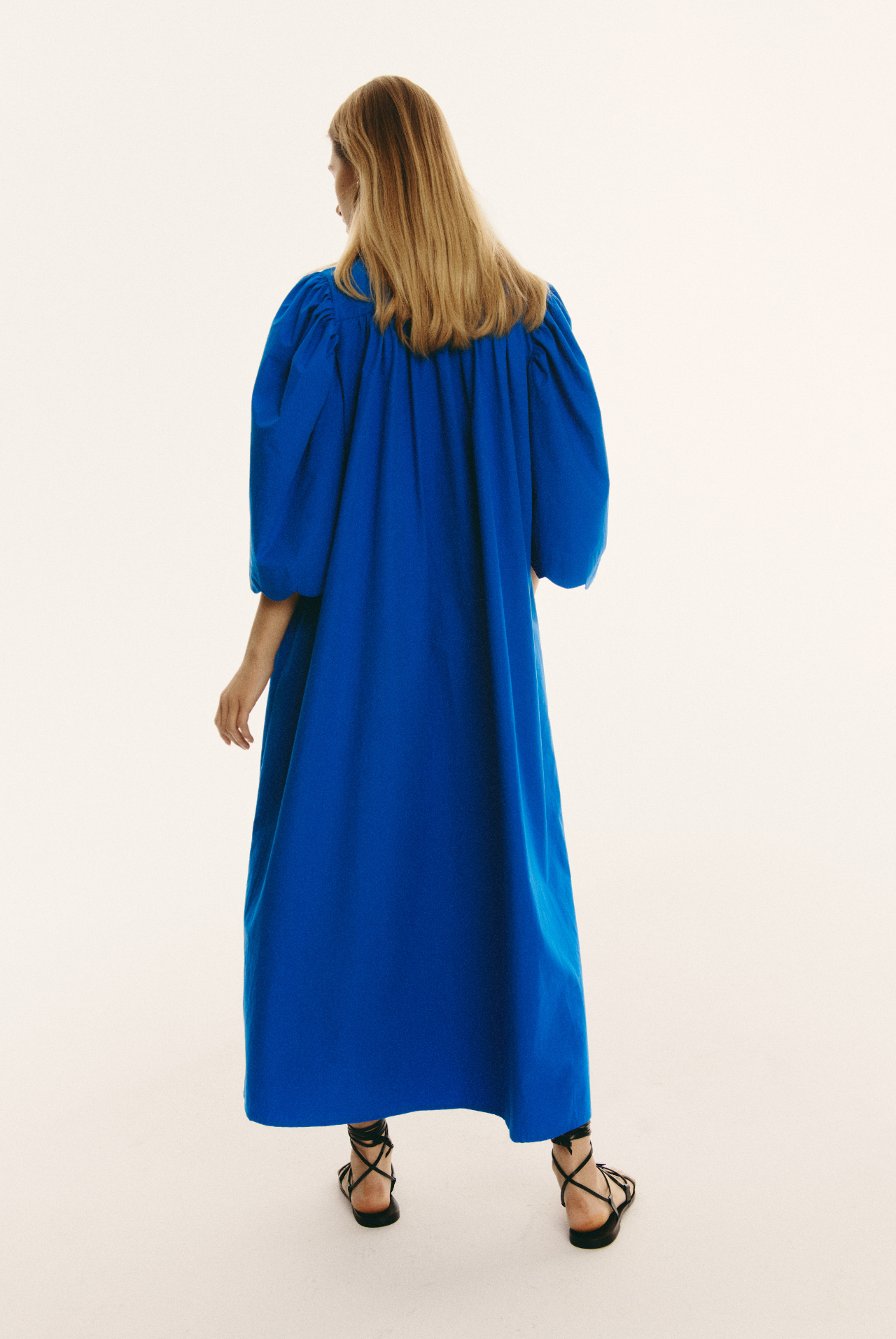 Nina dress - blue – Le Petit Trou USD