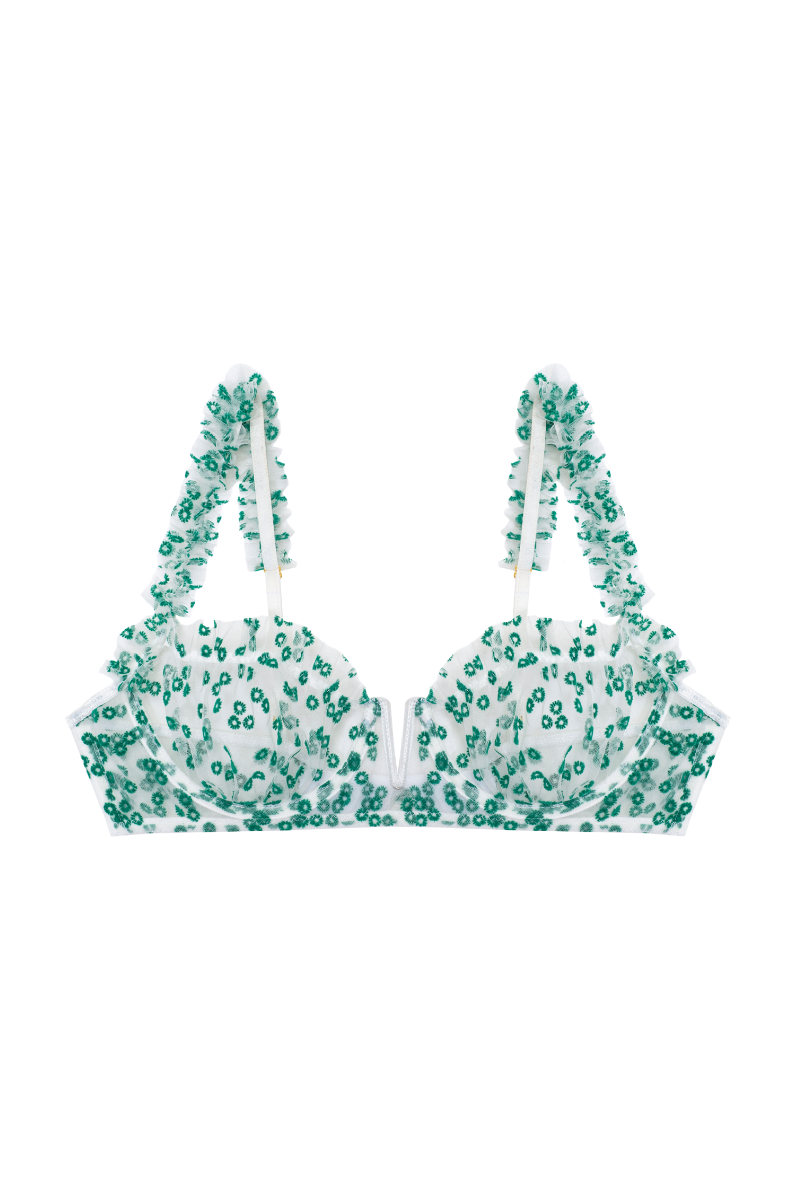 MARQUERITE Ruffled Underwire Bra