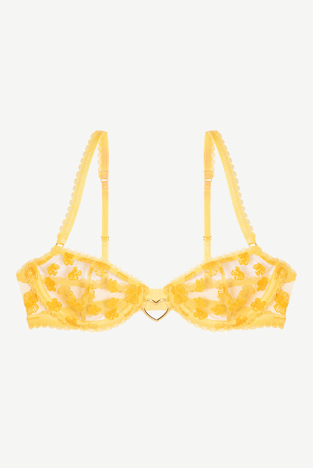 HIBISCUS Underwire Bra with Heart