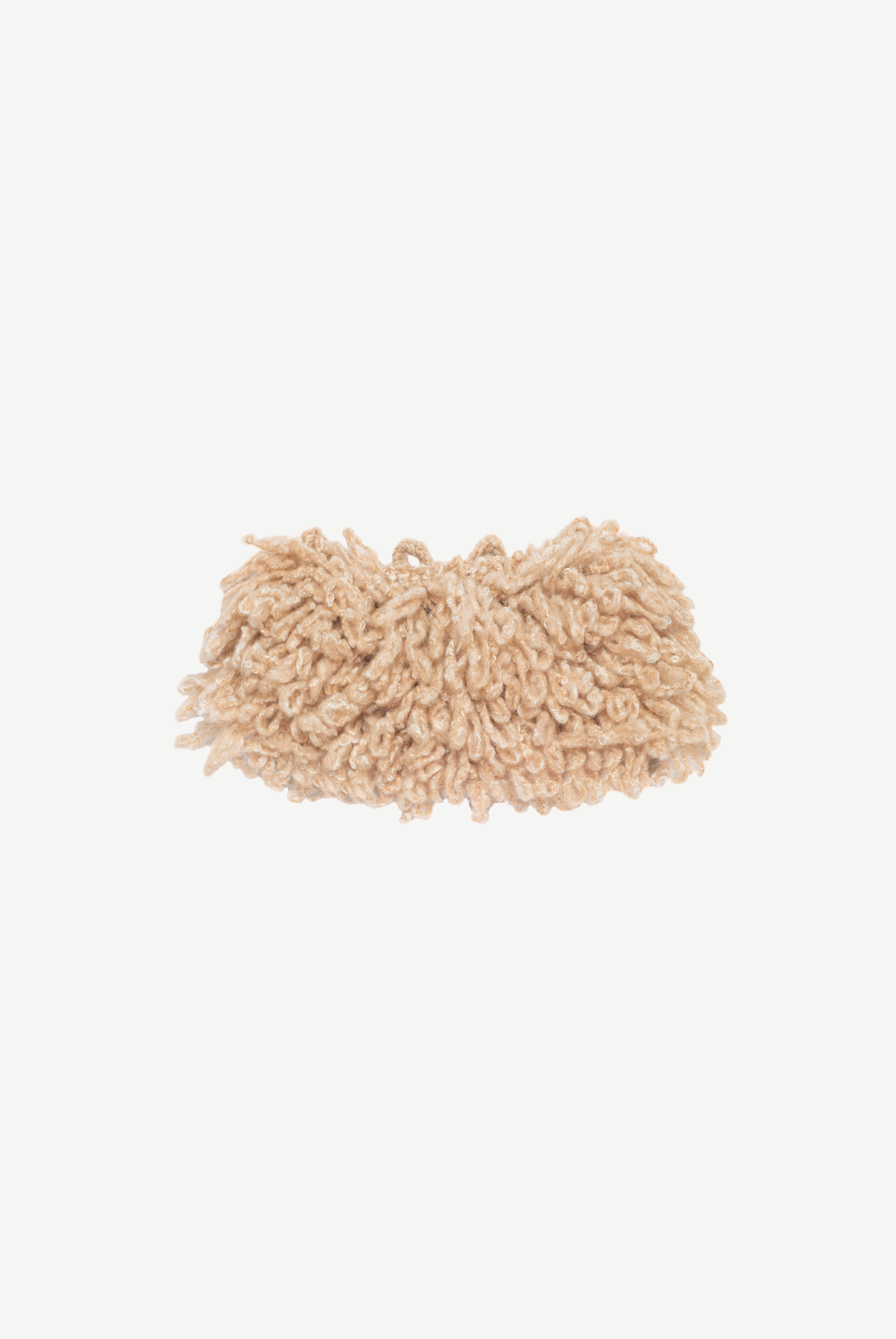 Wool Yarn Collar - cream