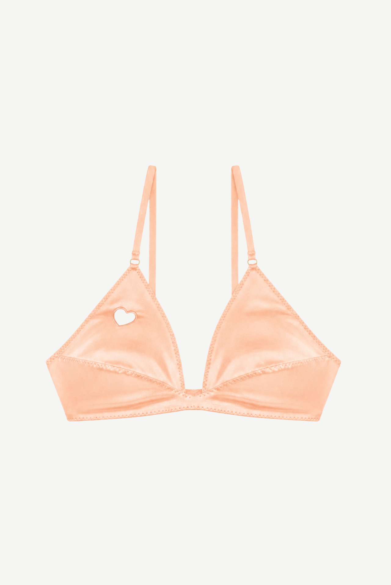 MADONNA soft satin bra - peach