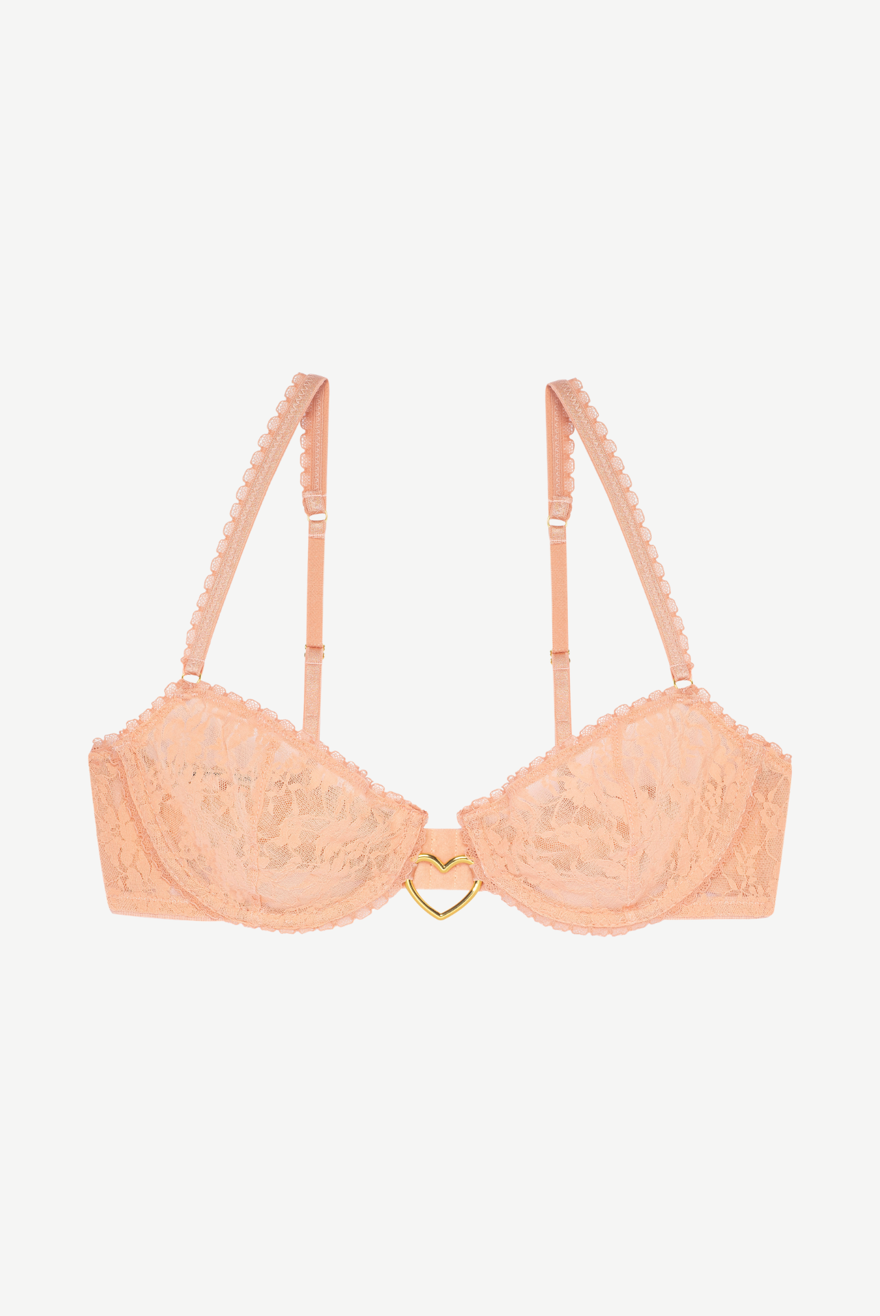 AMBRÉ underwire bra with heart