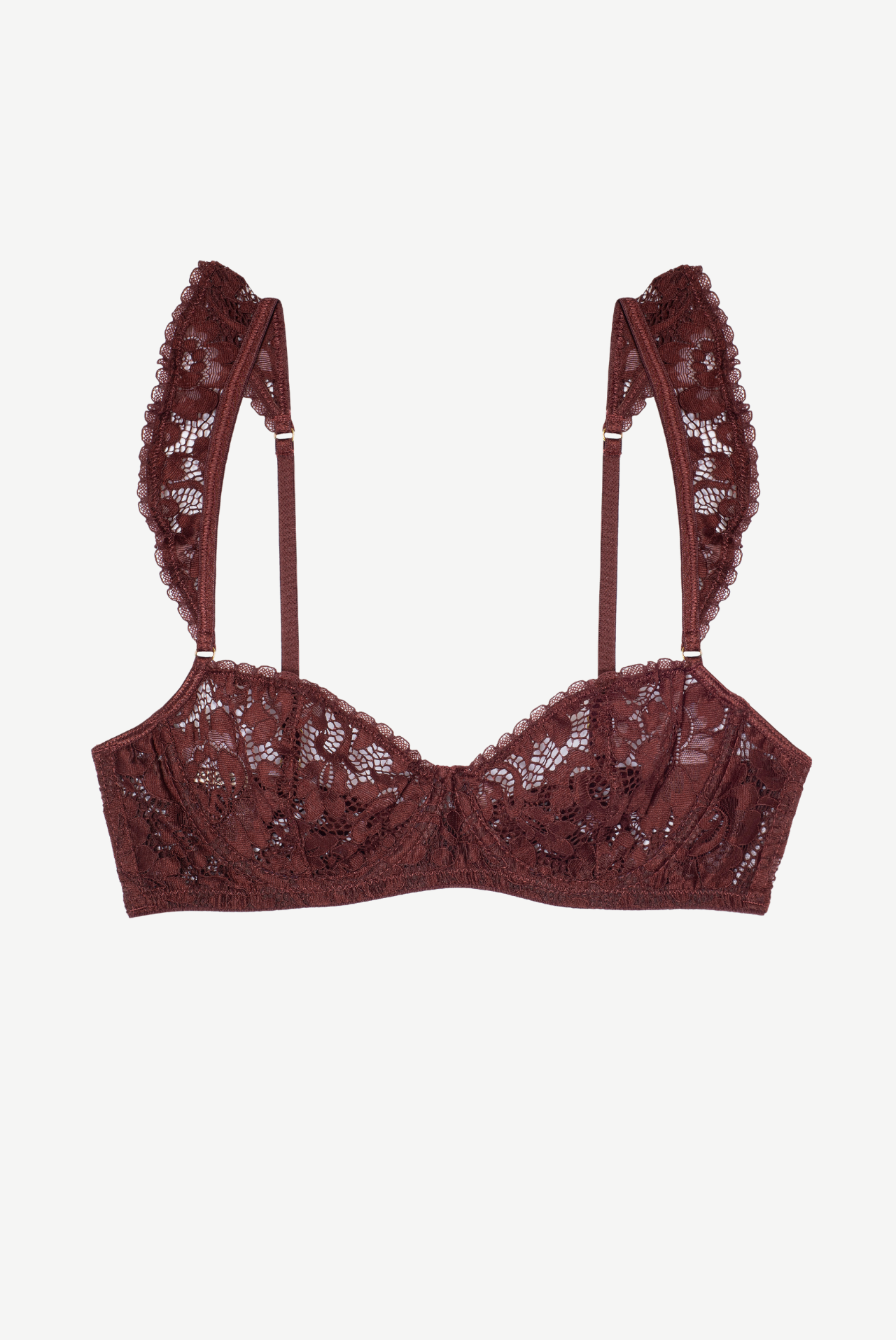 CHOCOLAT underwire bra with frills