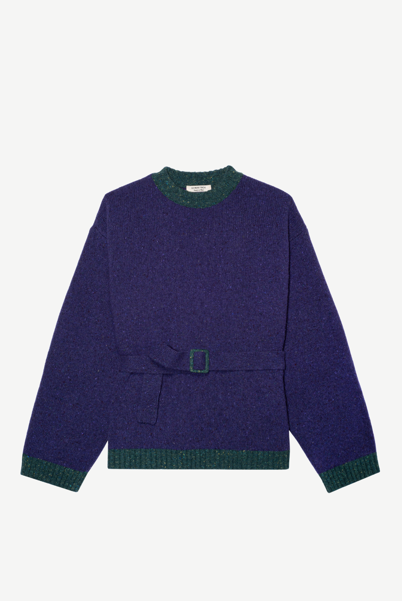 Olivier Oversize Sweater with Belt
