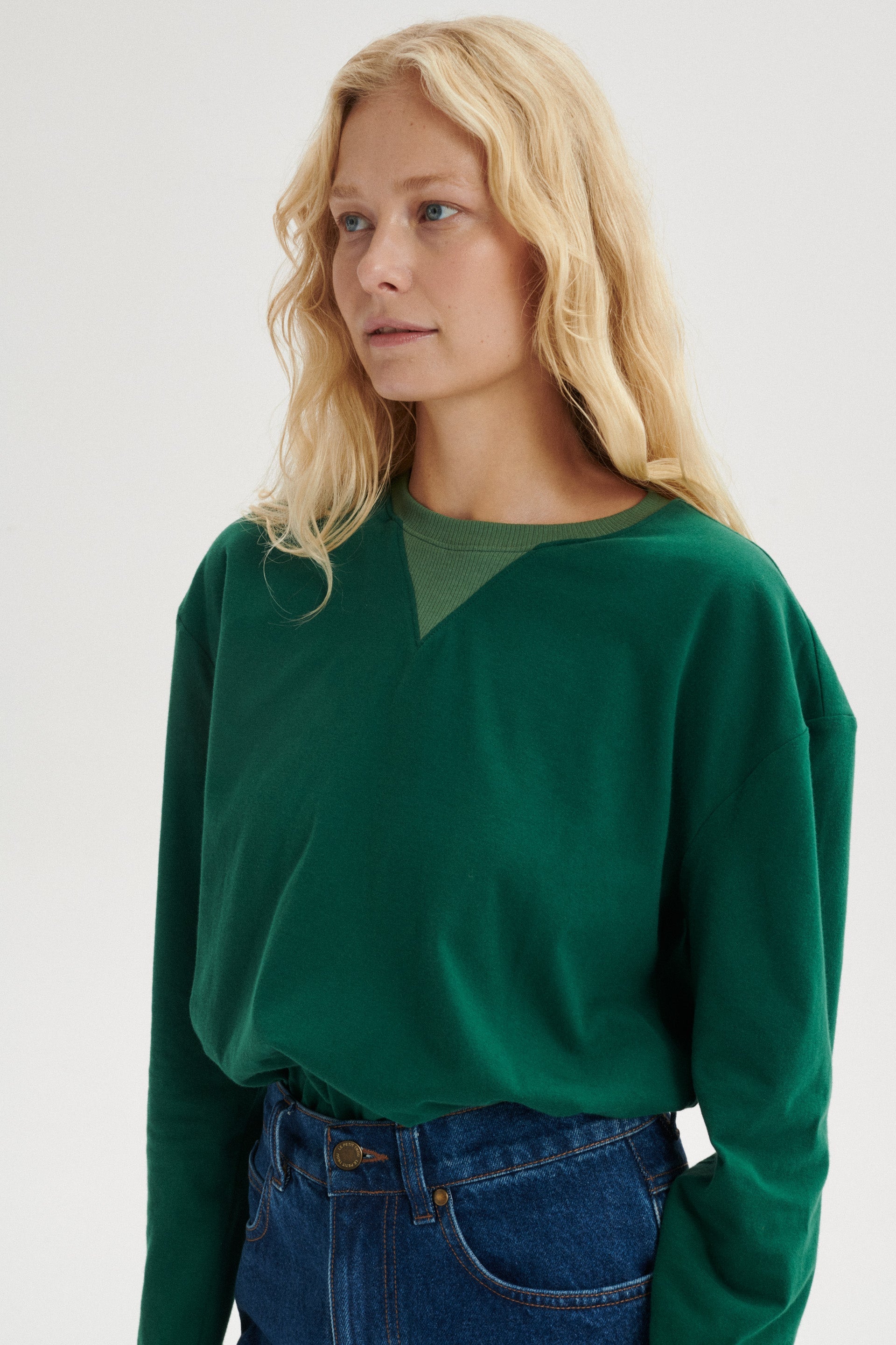 Soan Vintage Longsleeve With Subtle Shoulder Pads