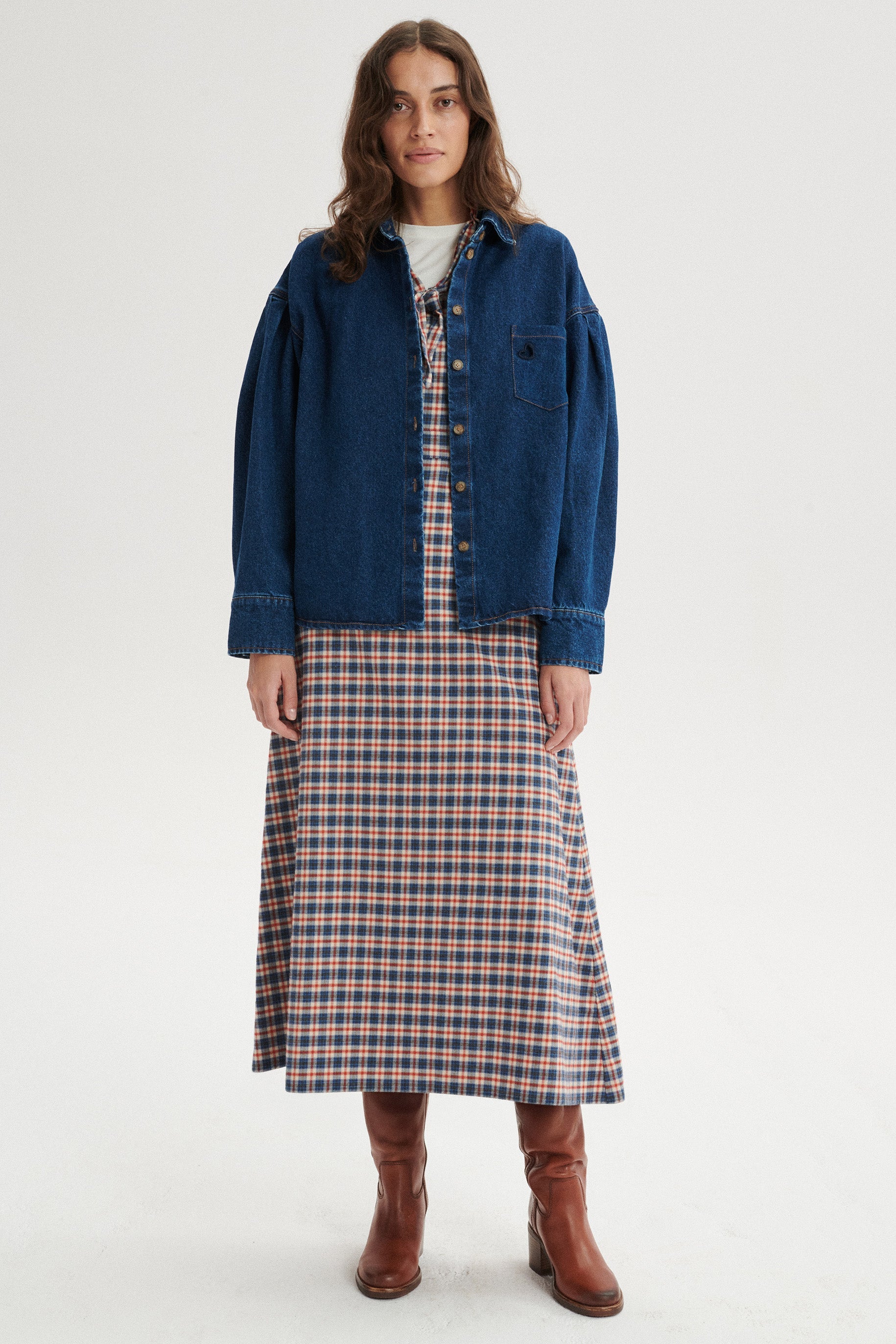 Eliott Checked Dress