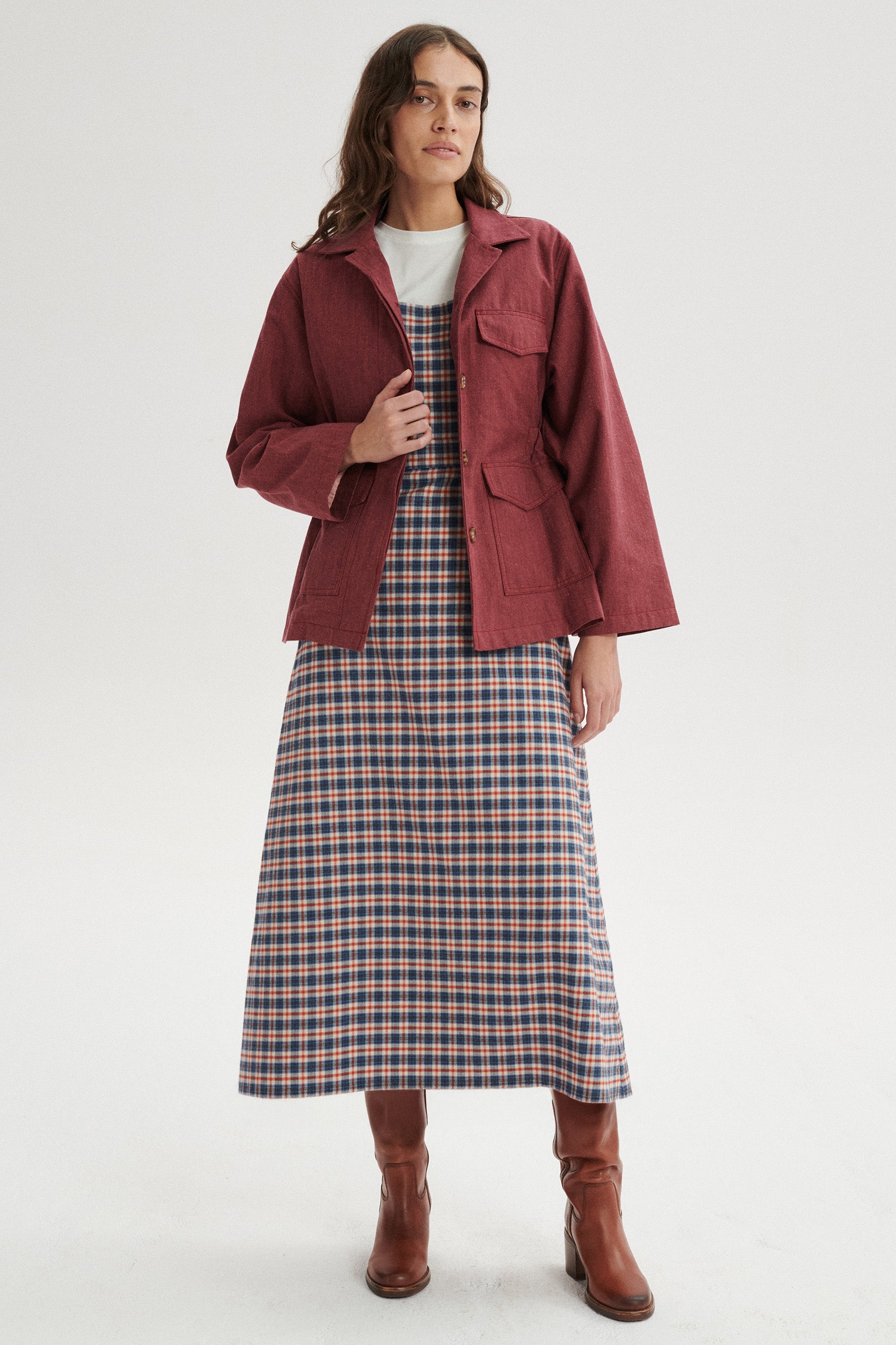 Eliott Checked Dress