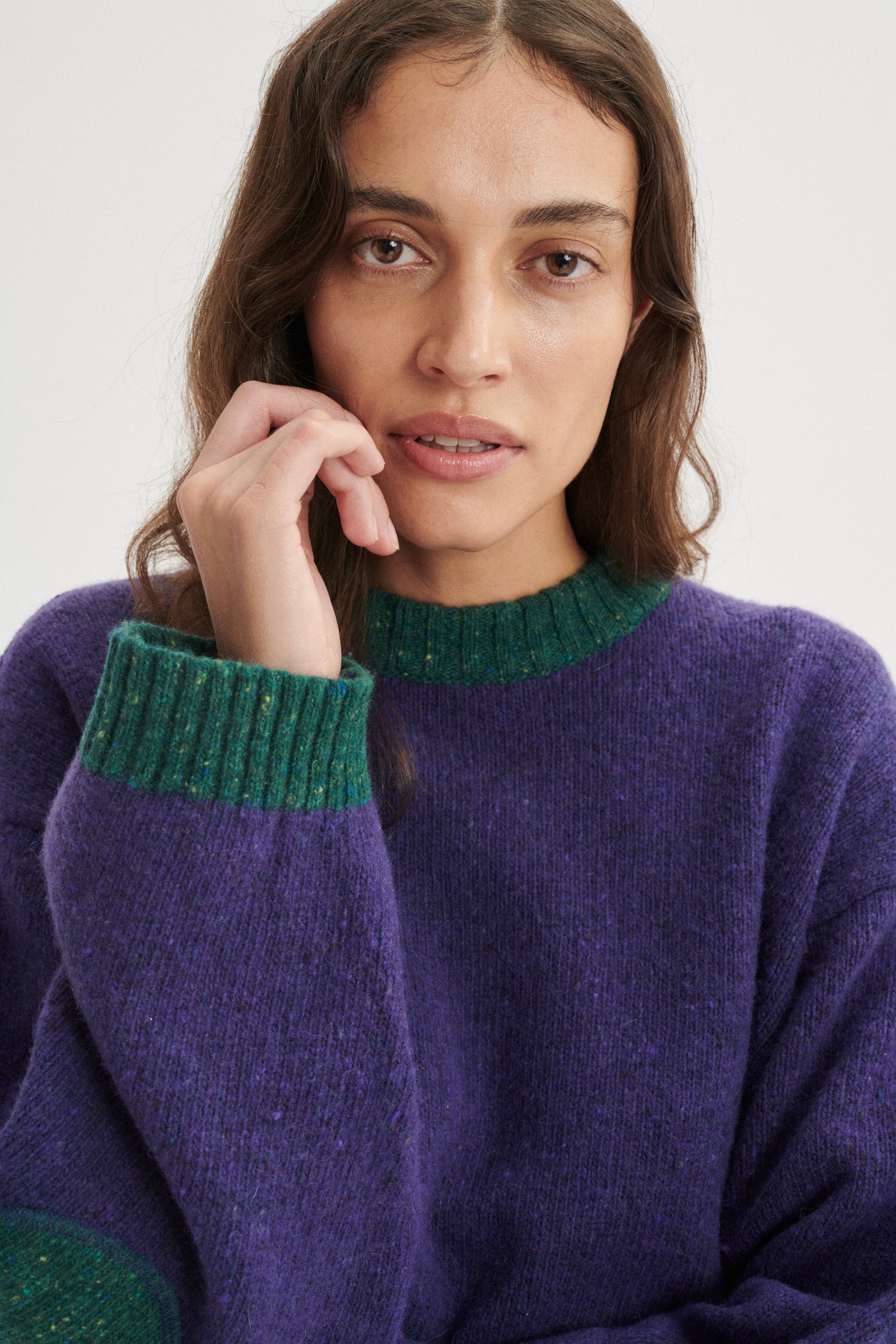 Olivier Oversize Sweater with Belt
