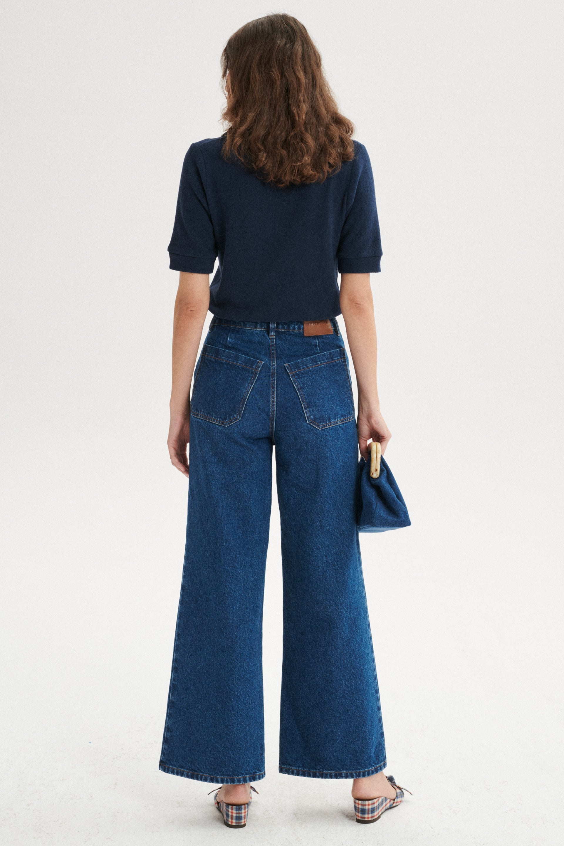Patrick High-Rise Flared Jeans With Front Pockets