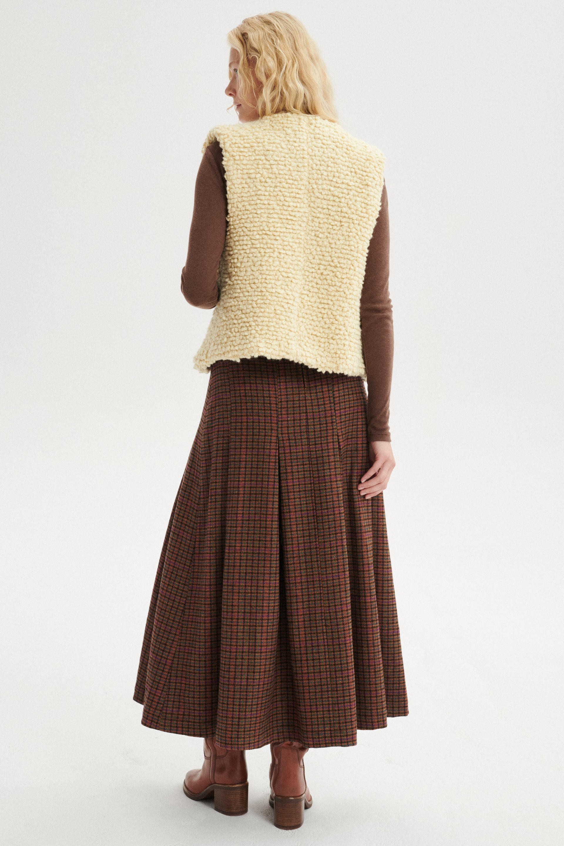 Evan Teddy Wool Vest