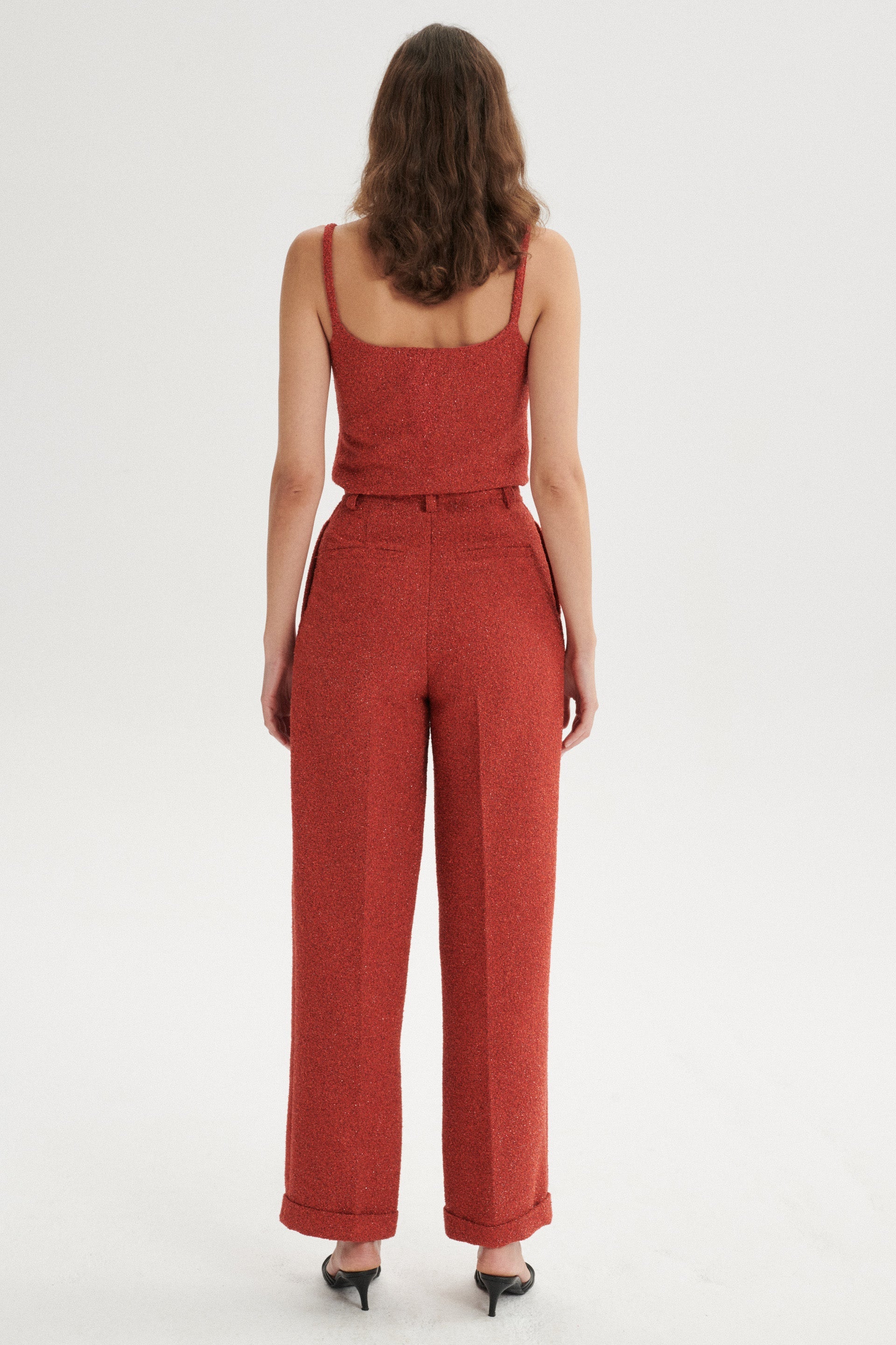 Miki High-Waist Sparkling Trousers