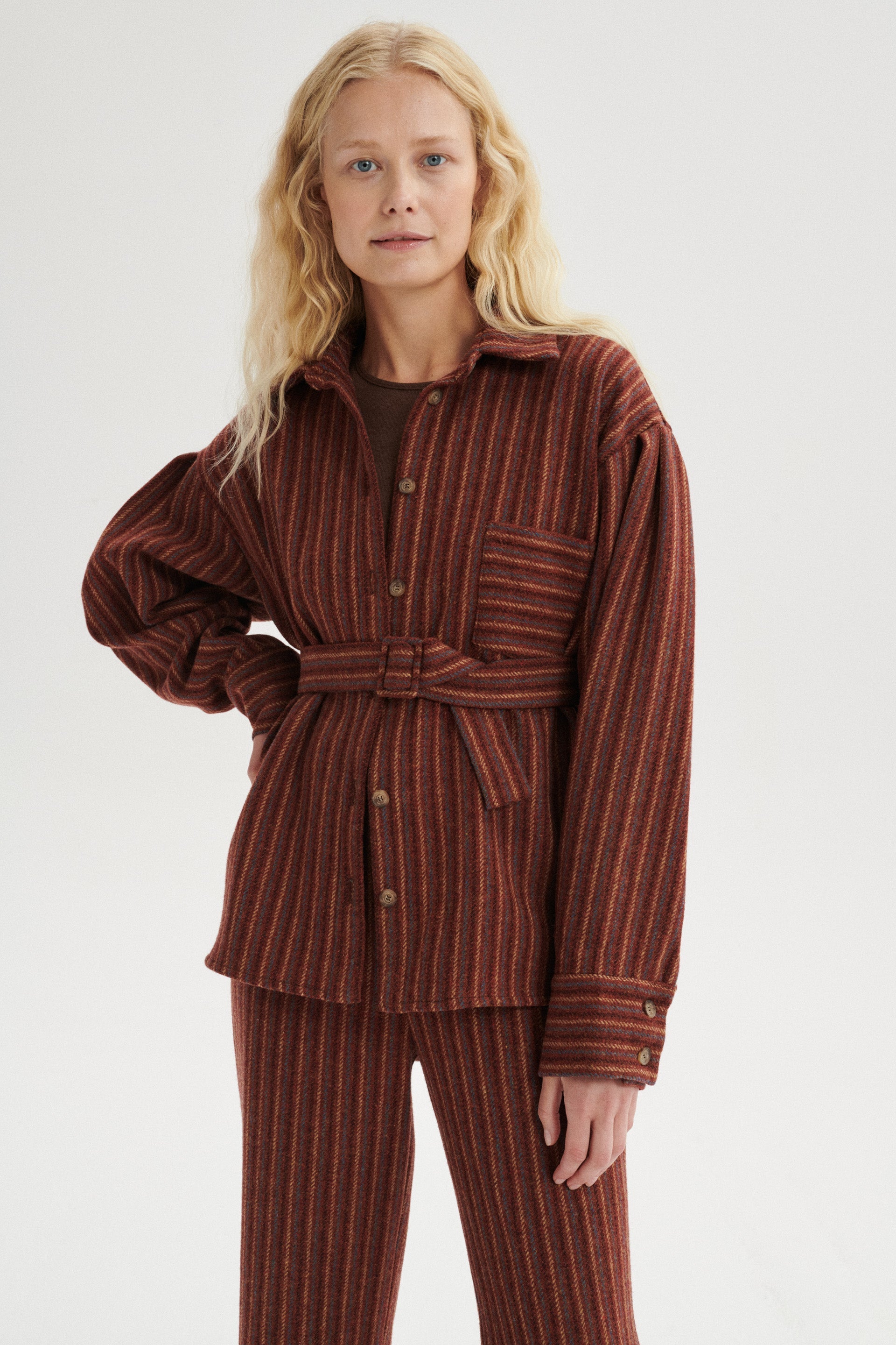 Fernand Wool Shirt With Lining