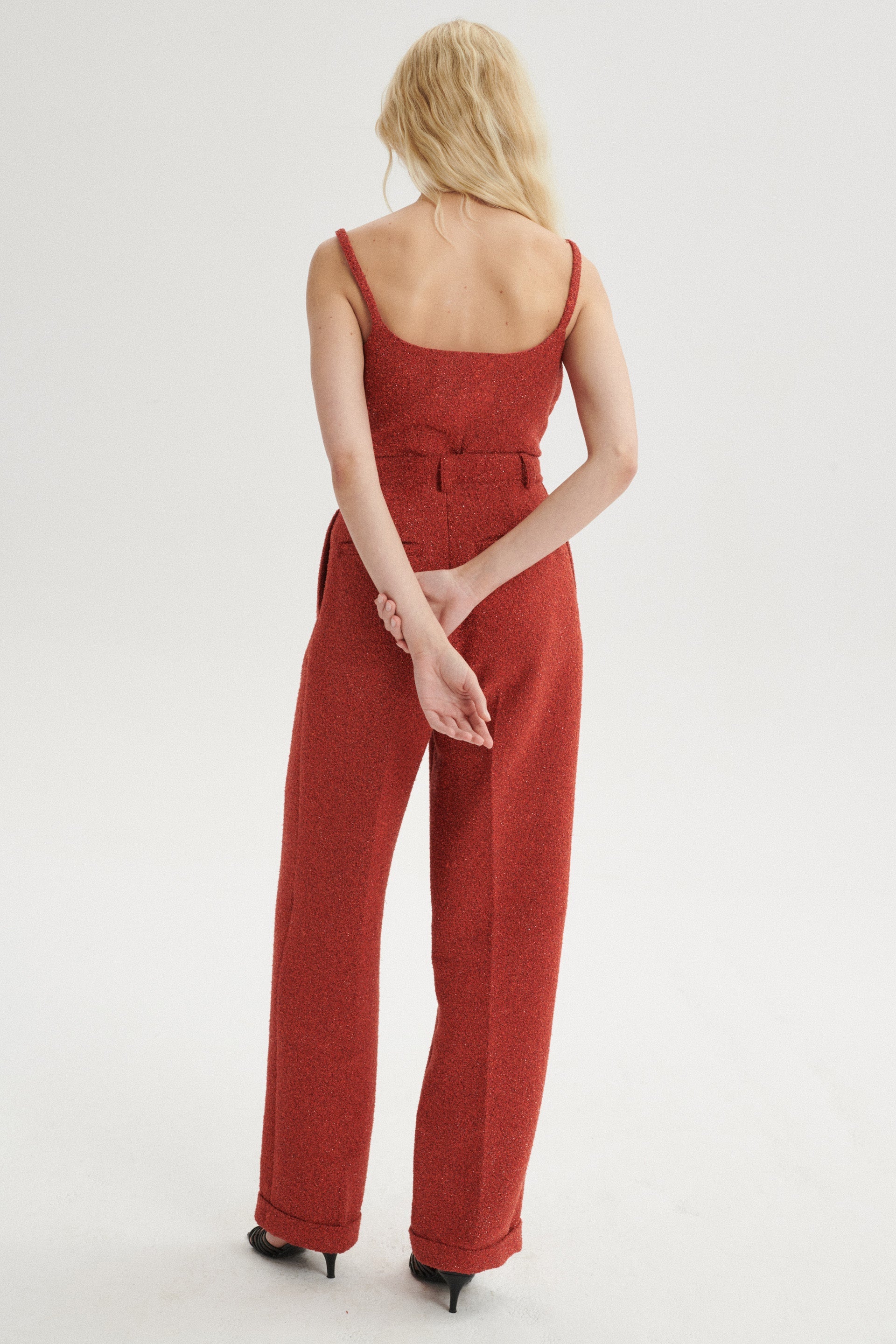 Miki High-Waist Sparkling Trousers