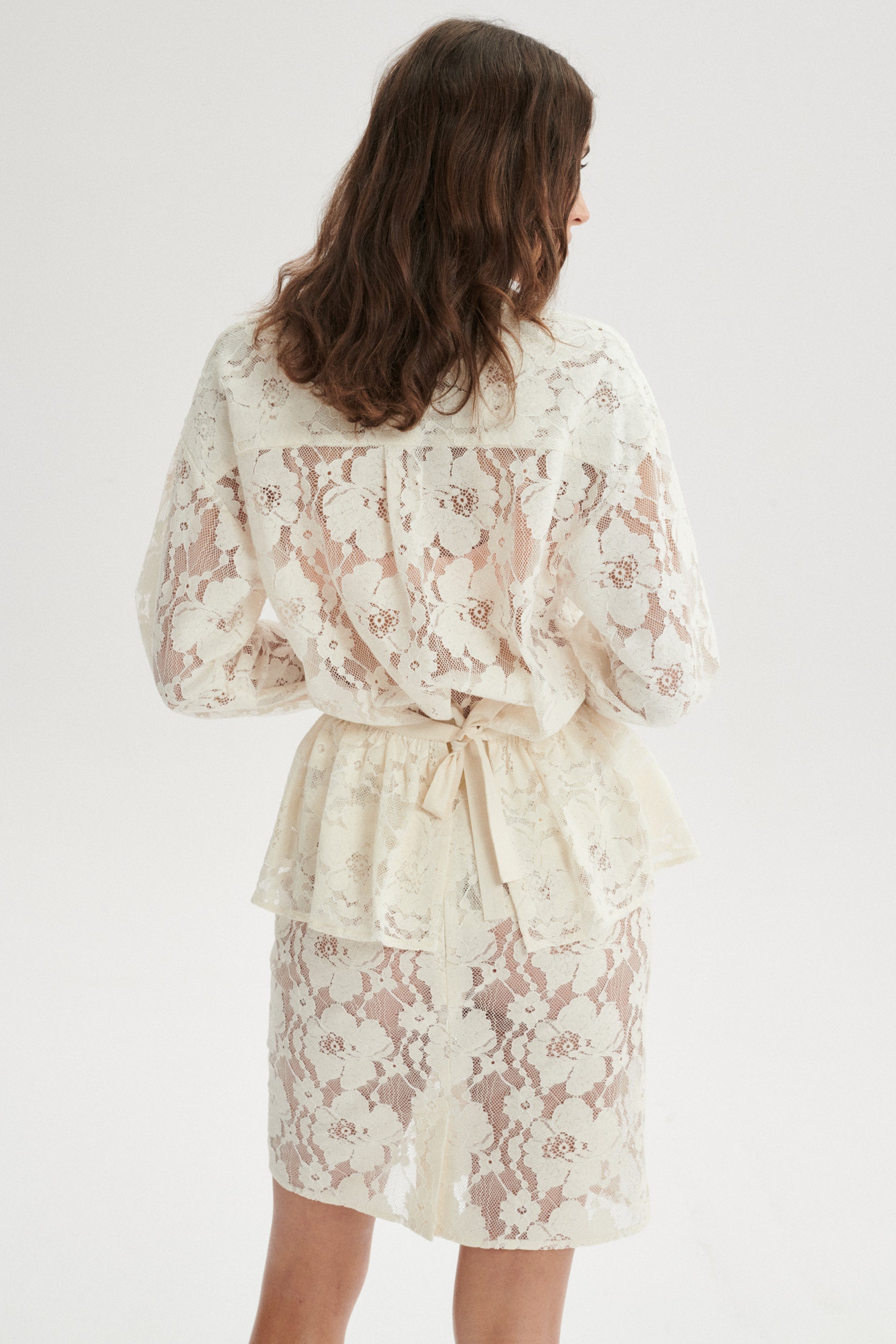 Mael Lace Mini Skirt