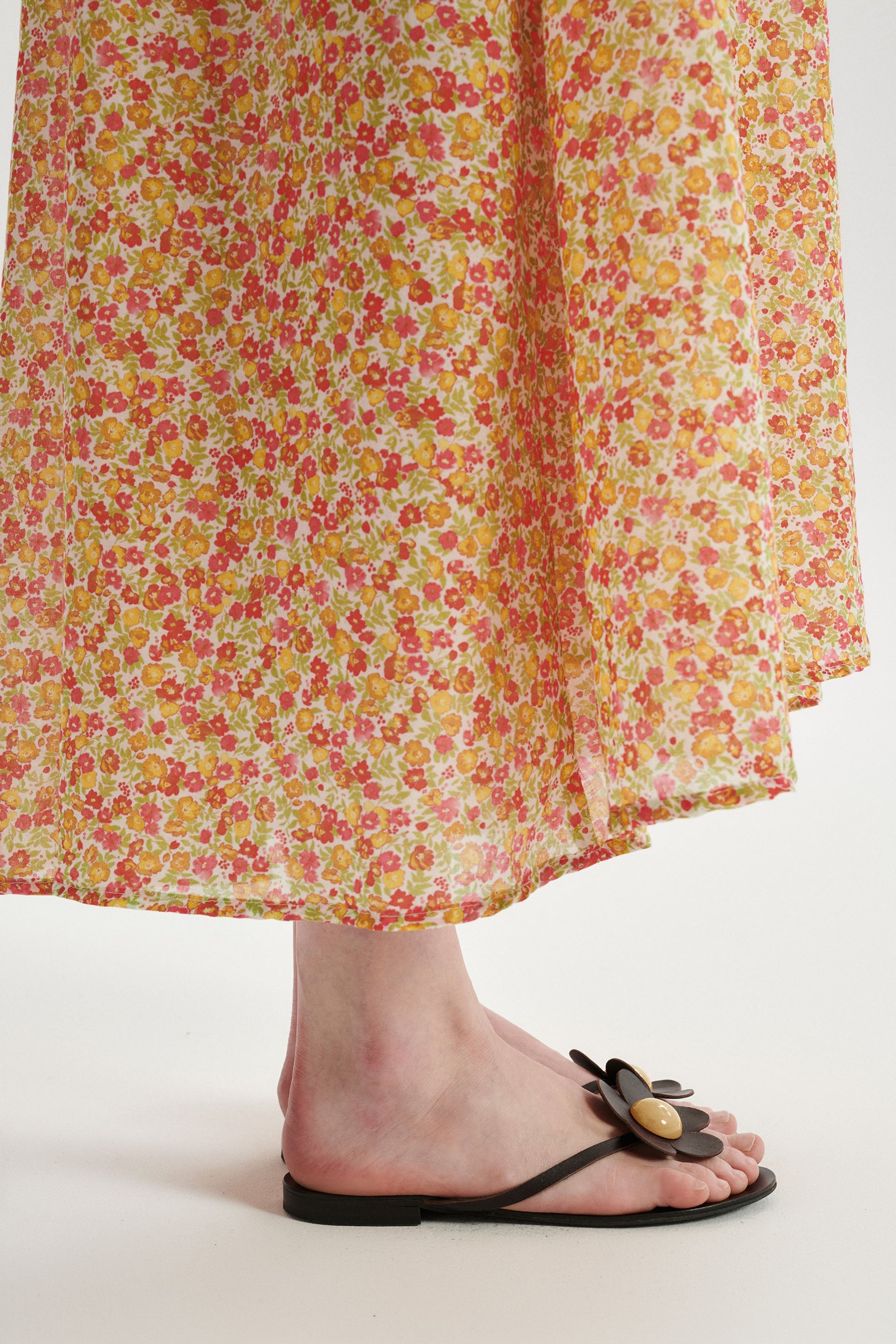 Flip Flops Flower - cream