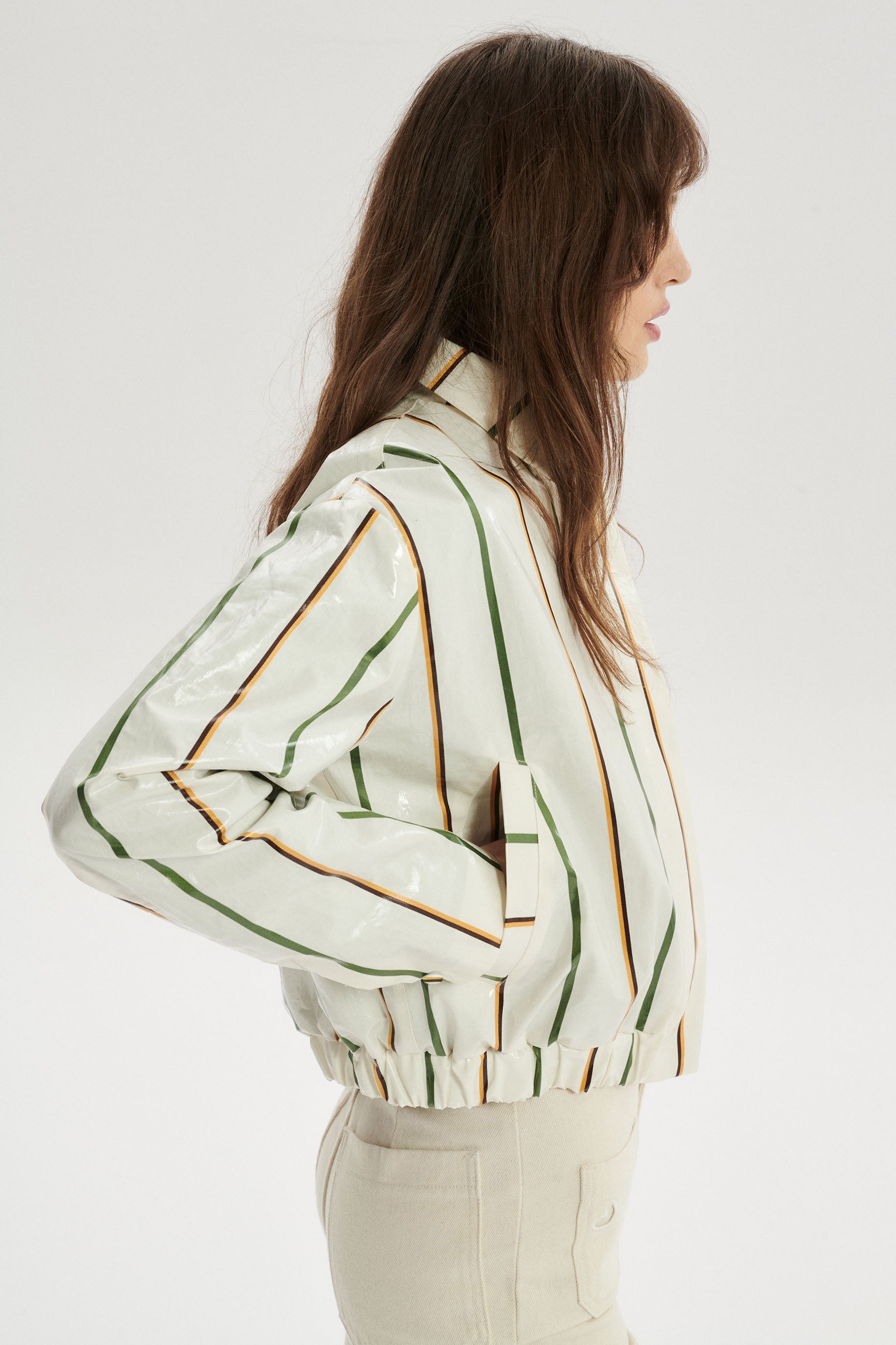 Irvin Bomber Jacket - cream