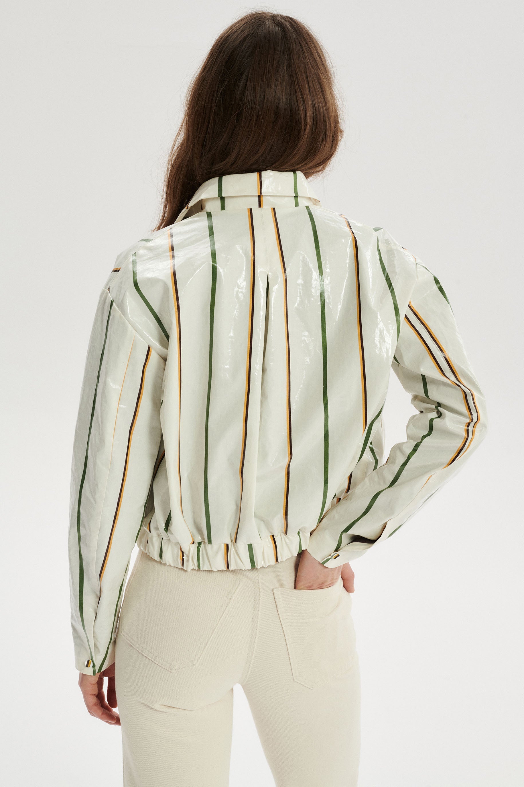 Irvin Bomber Jacket - cream