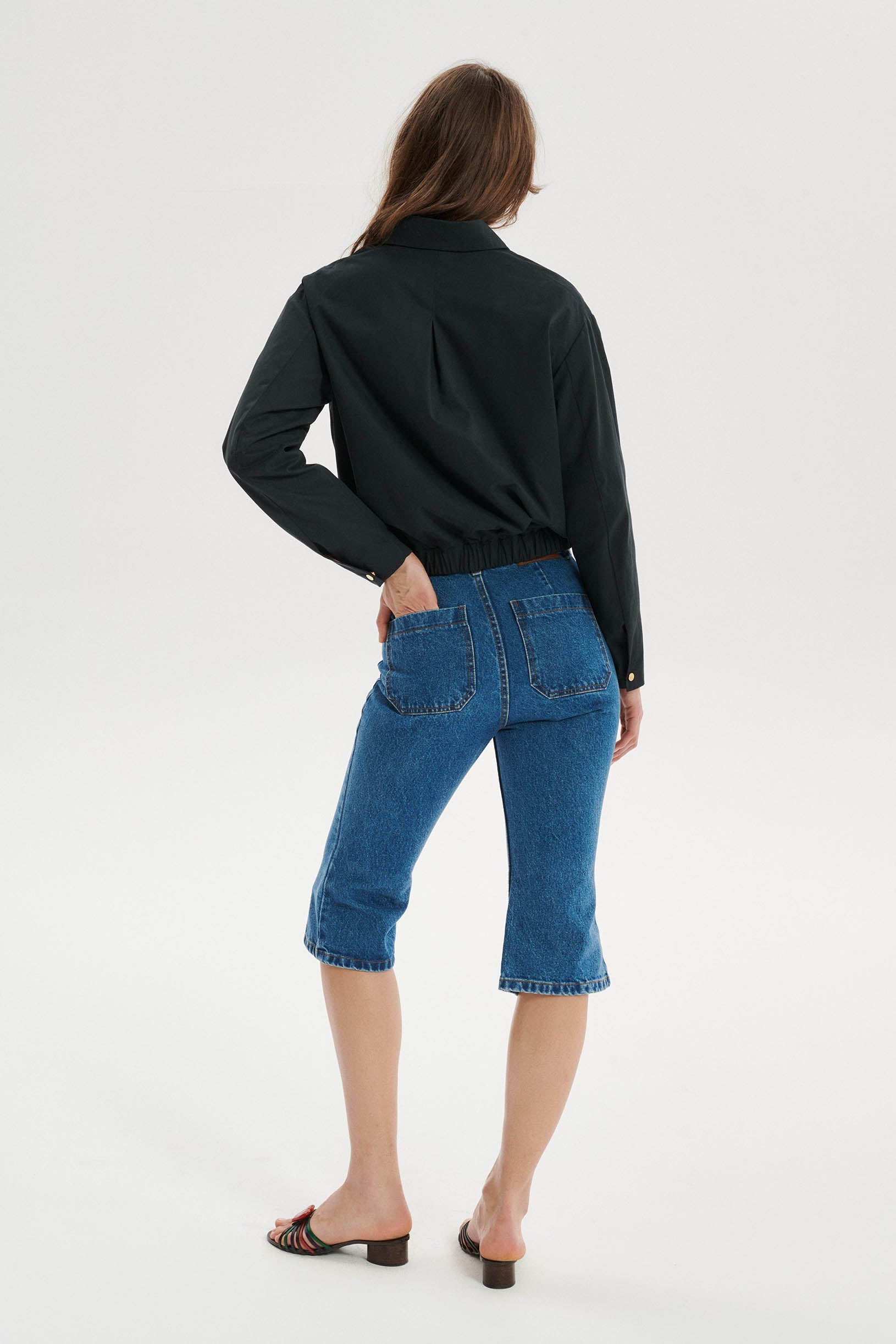 Irvin Bomber Jacket - navy