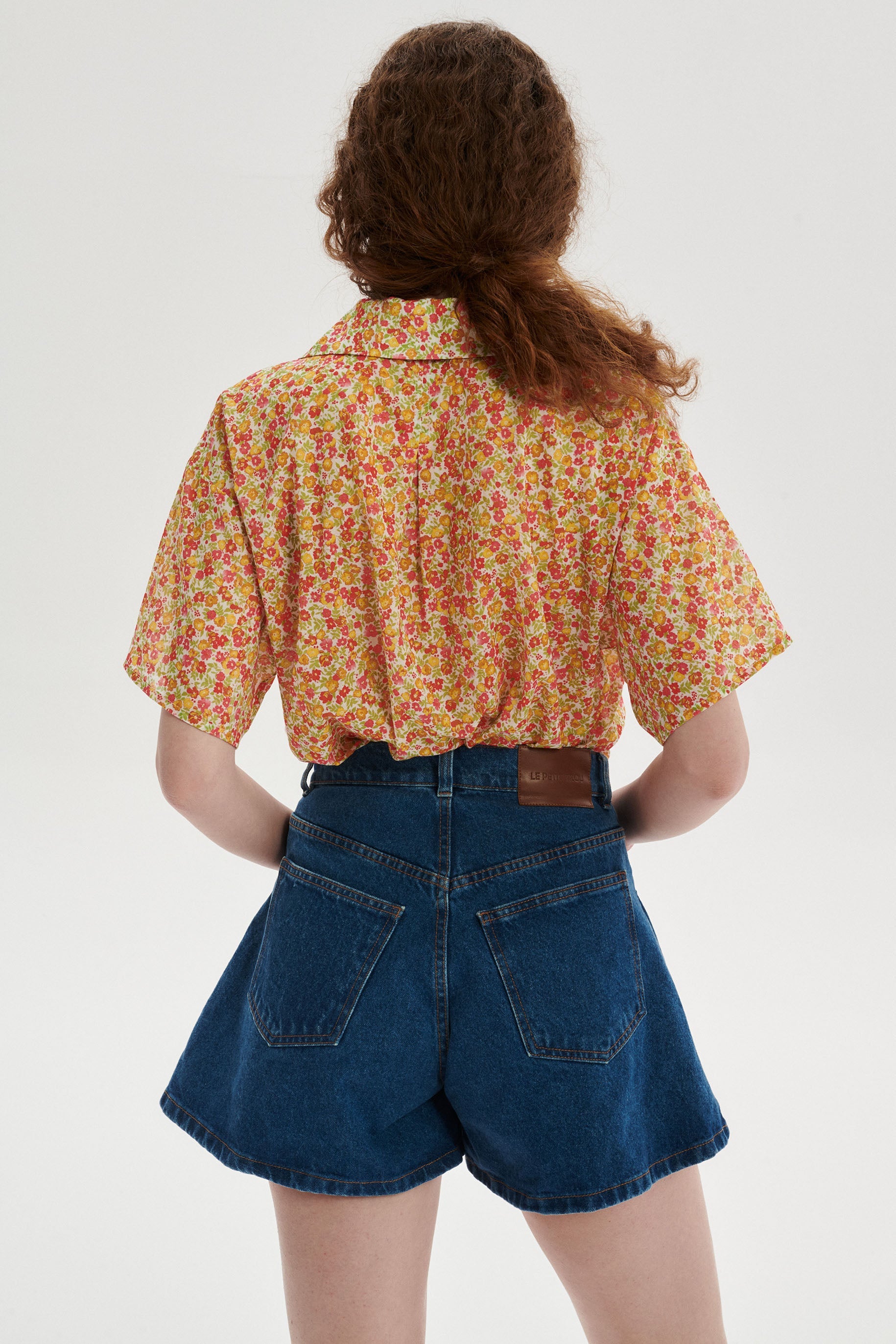 Elio Floral Cotton Shirt
