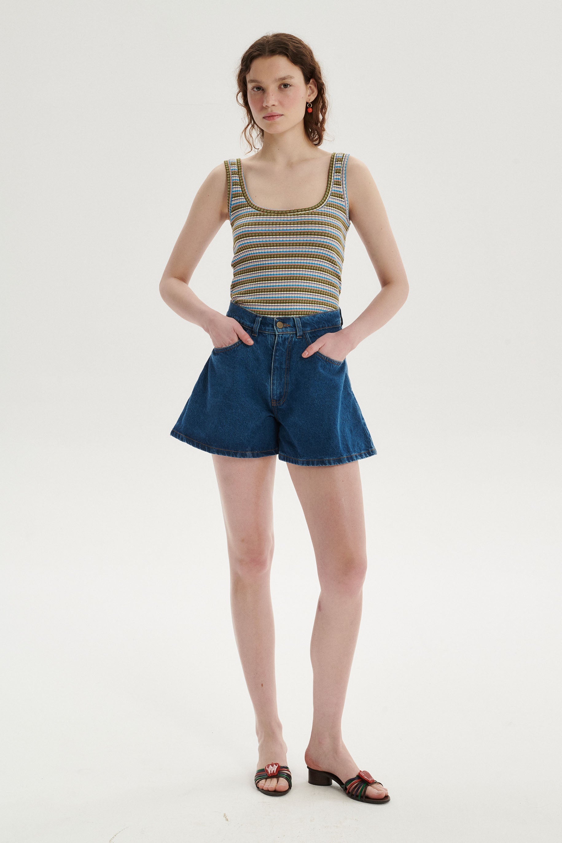 Roland Ribbed Top