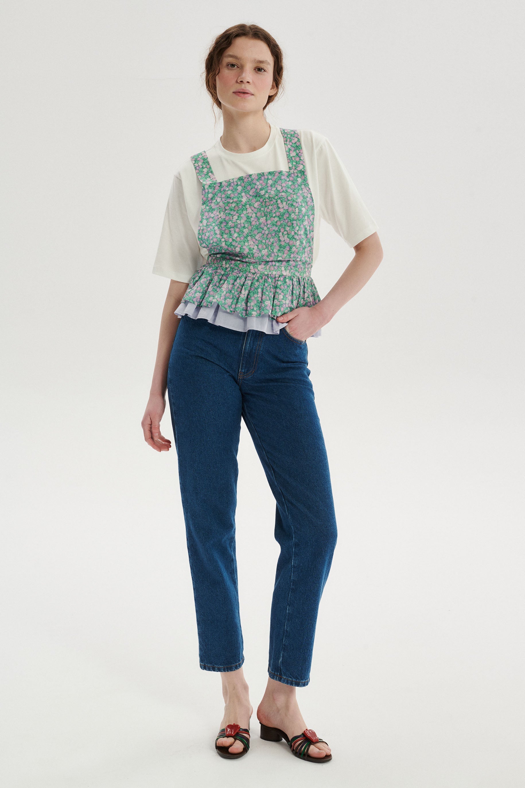 Anatole Top with Peplum