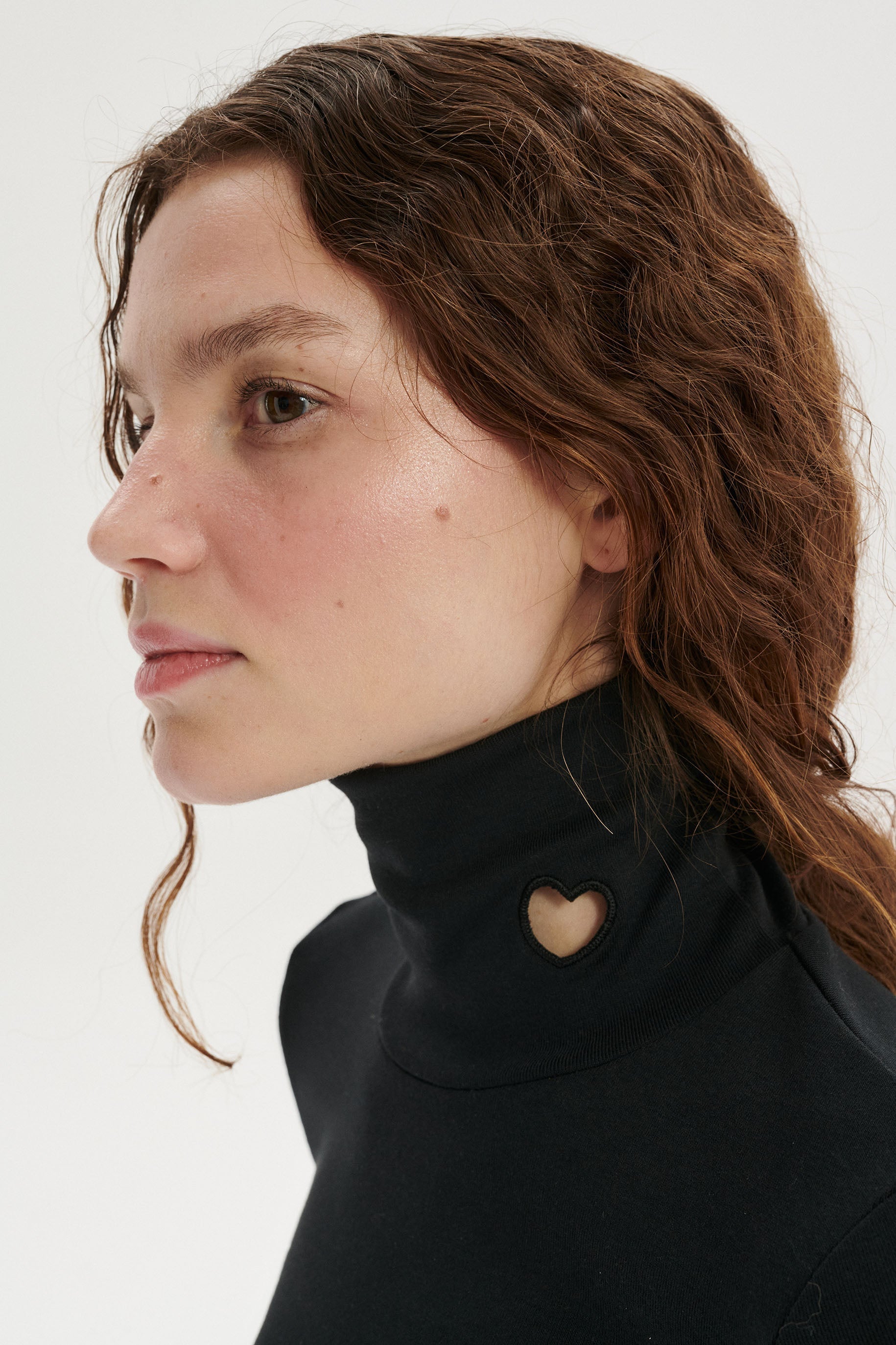 Gabin Turtleneck with Heart
