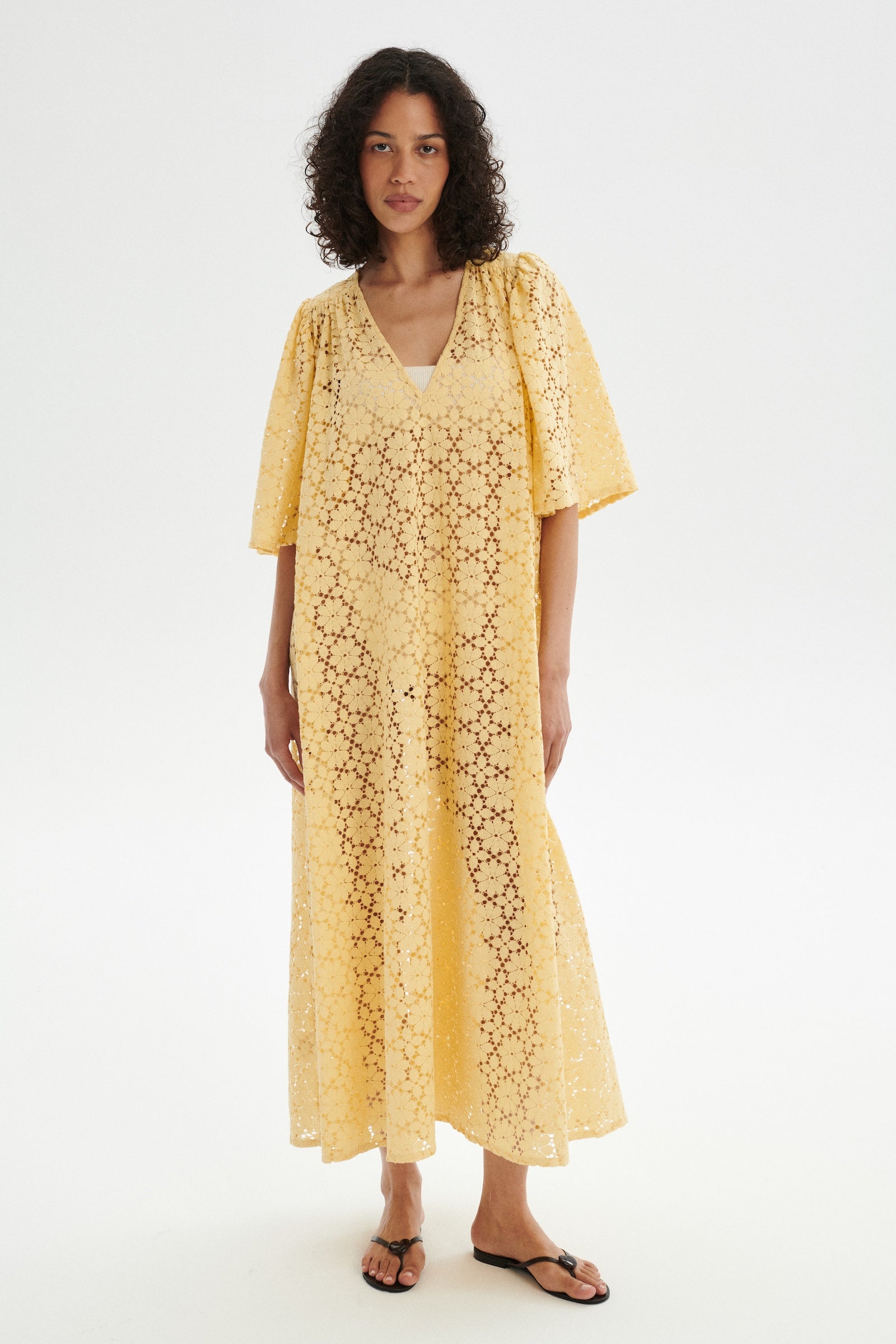 Lou Dress - yellow