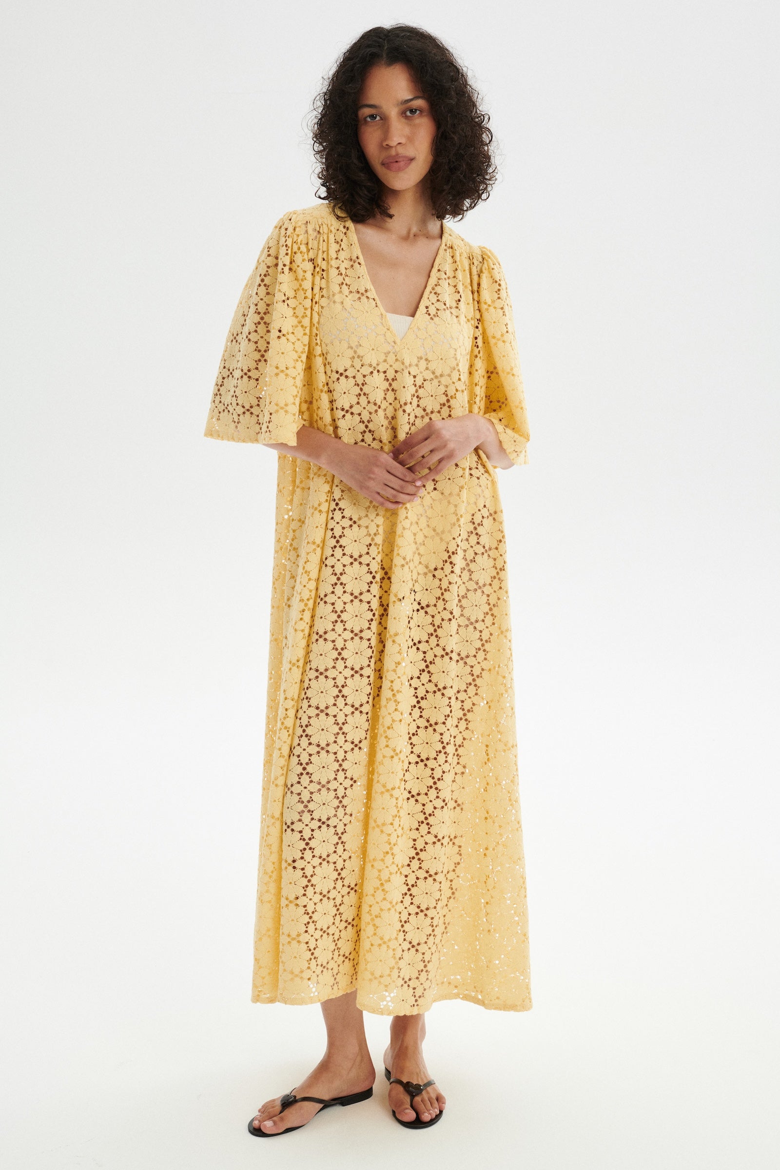 Lou Dress - yellow