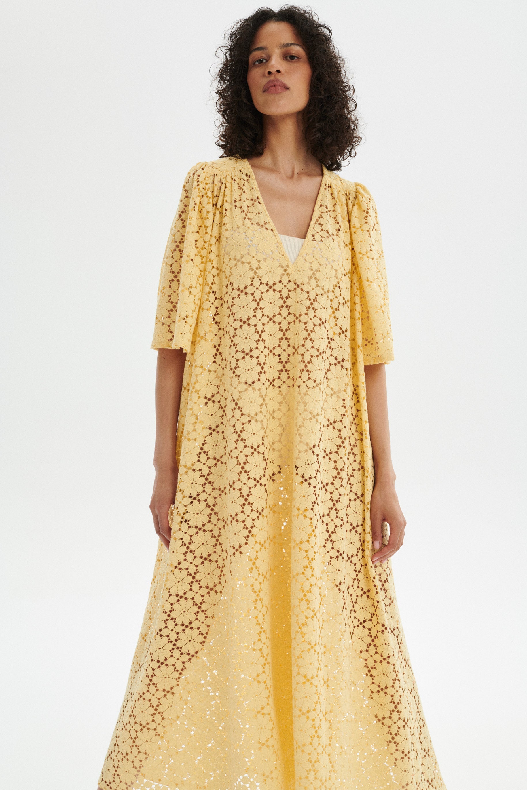 Lou Dress - yellow